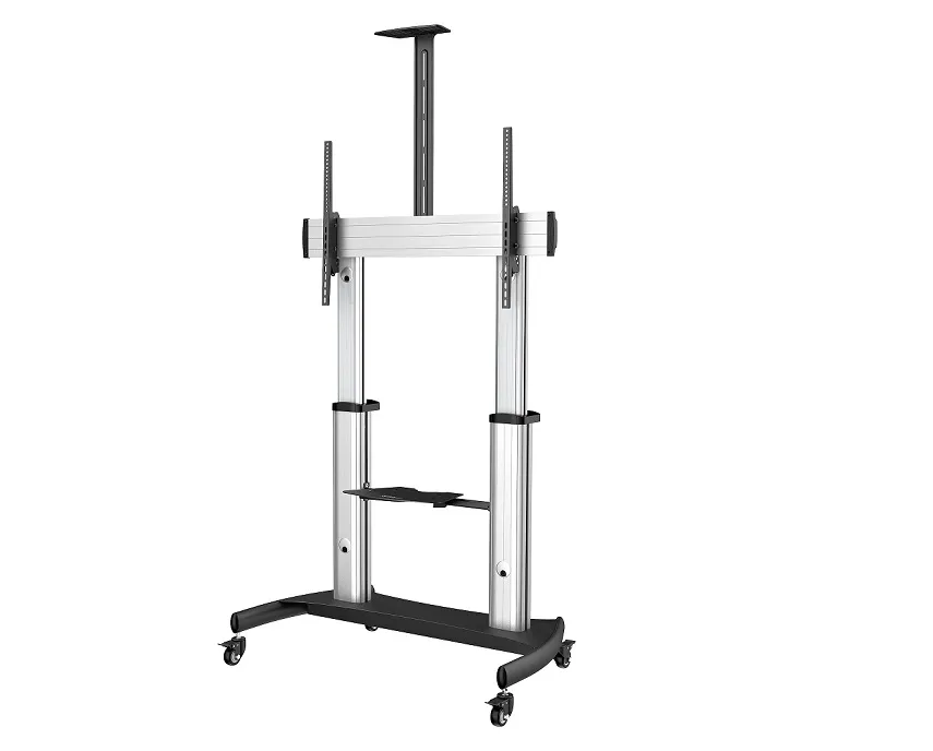 STARTECH STNDMTV100 — THIS MOBILE TV STAND ENABLES YOU TO CREATE A MOBILE MEDIA CENTER, MAKING IT EASI