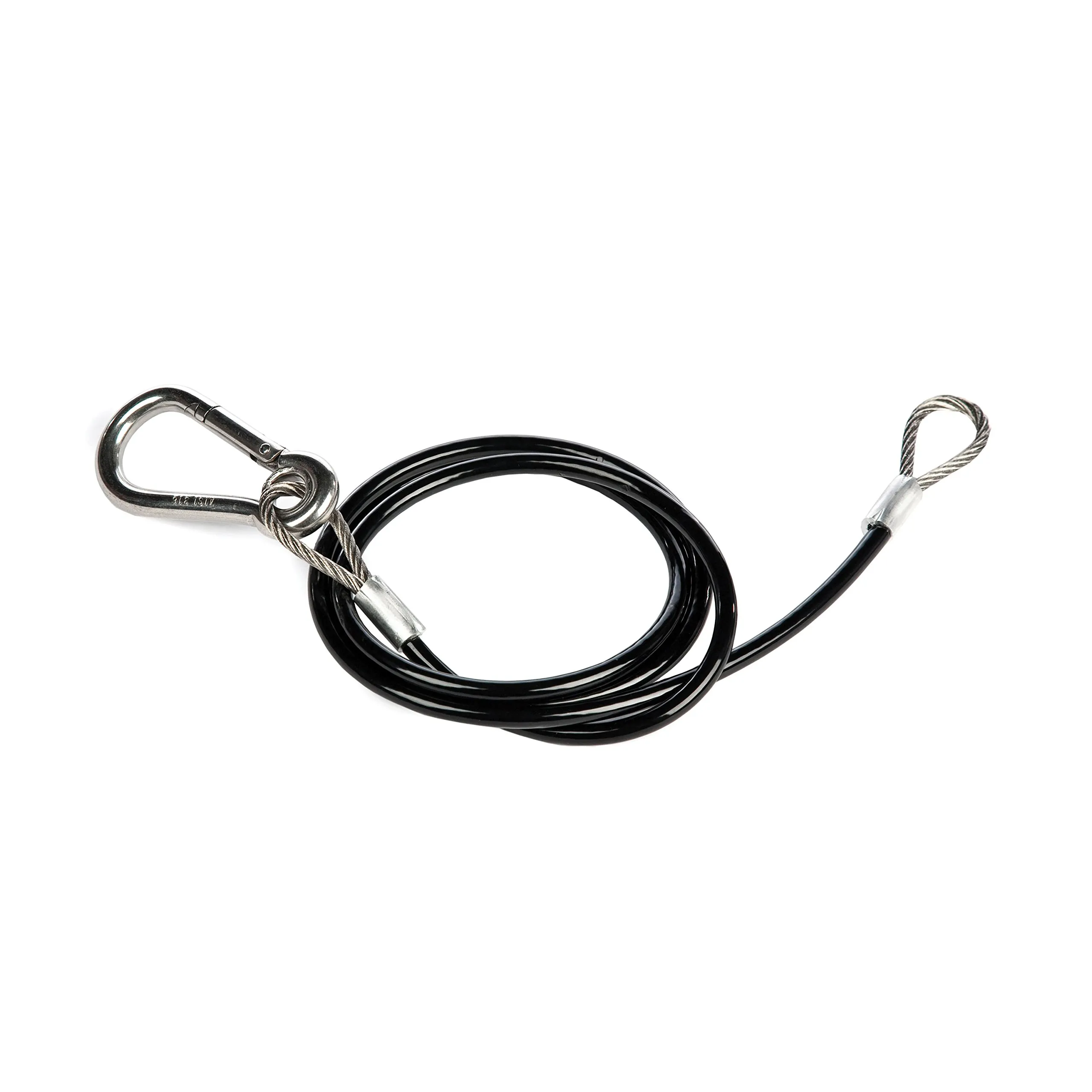 Panther Products 55-0415 — Stainless Steel Outboard Motor Safety Cable for Brackets