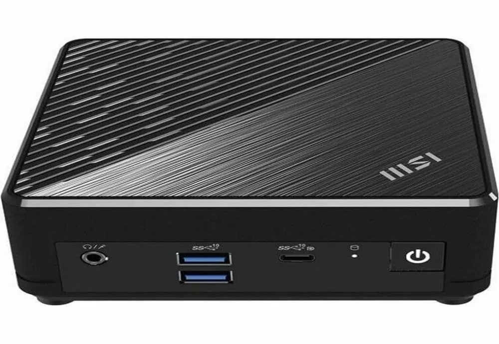 MSI CUBINADLS055B — MSI Cubi N ADL Fanless Mini PC - Intel Celeron N100