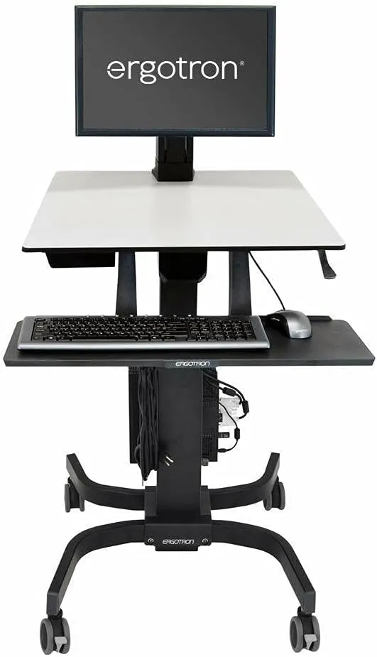 ERGOTRON 24-215-085 — WORKFIT-C, SINGLE LD SIT-STAND WORKSTATION