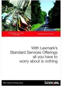 Lexmark 2355874 — Lexmark Premium Exchange Service Plan - 1 Year
