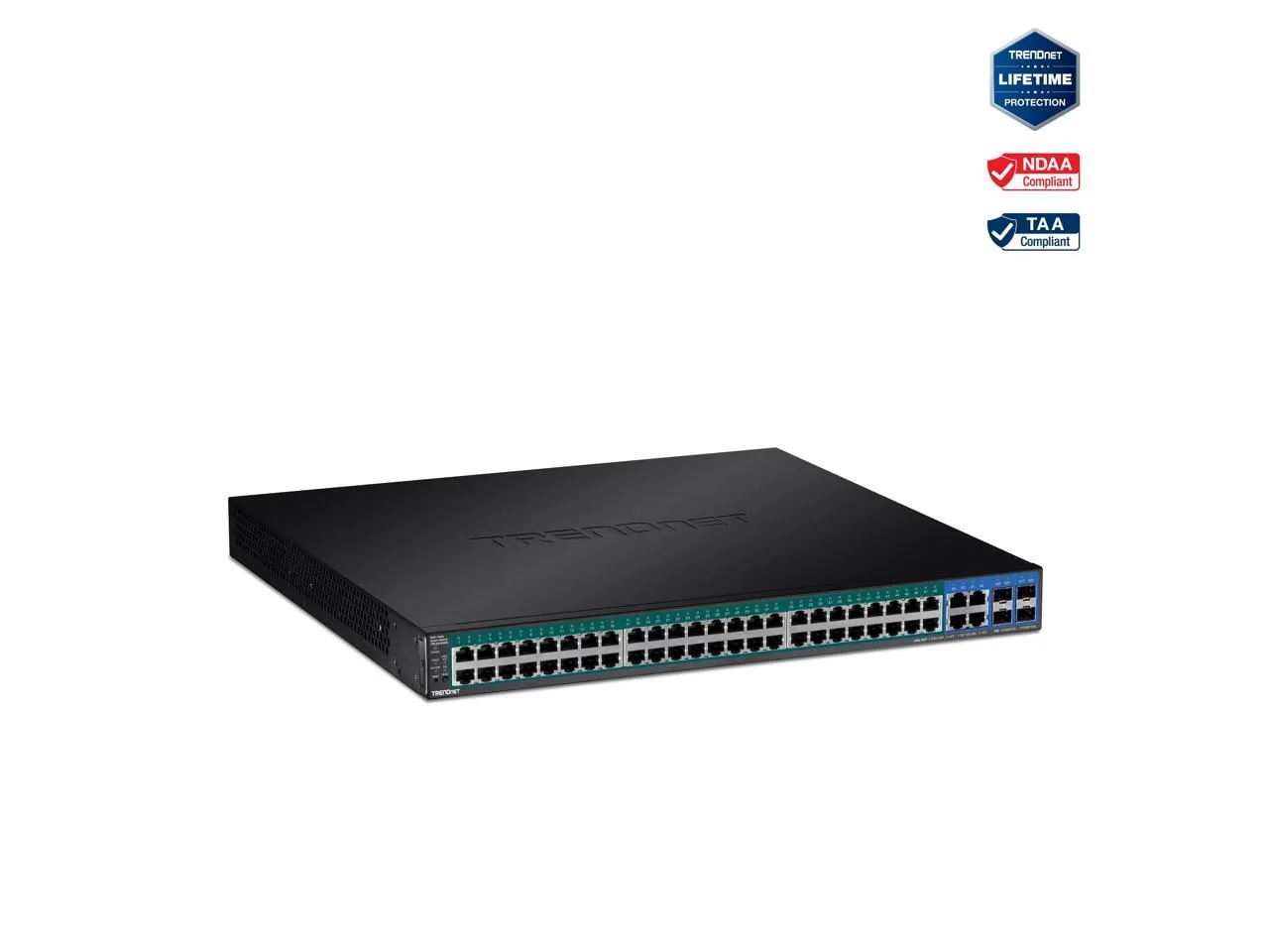 TRENDNET TPE-5240WS — 52-PORT GIGABIT WEB SMART POE+ SWITCH