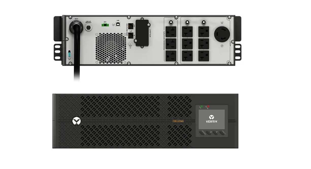 VERTIV PSI5-3000SRT120LI — LIEBERT PSI5 LITHIUM-ION 3000VA SHORT DEPTH 3U RACK/TOWER UPS 120 - LOWER TOTAL