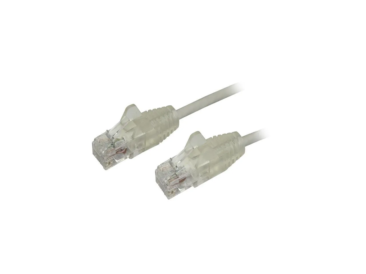 STARTECH N6PAT3GRS — SLIM CAT6 CABLE IS 36% THINNER THAN A STANDARD CAT 6 NETWORK CABLE - PATCH CABLE