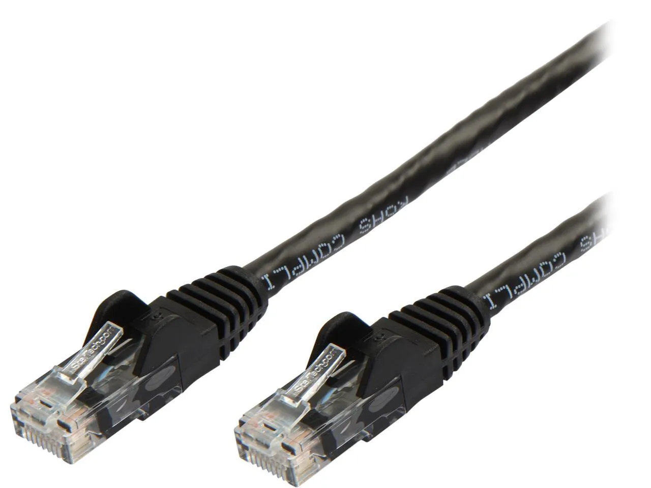 STARTECH N6PATCH30BK — 30FT BLACK CAT6 ETHERNET CABLE DELIVERS MULTI GIGABIT 1/2.5/5GBPS & 10GBPS UP TO