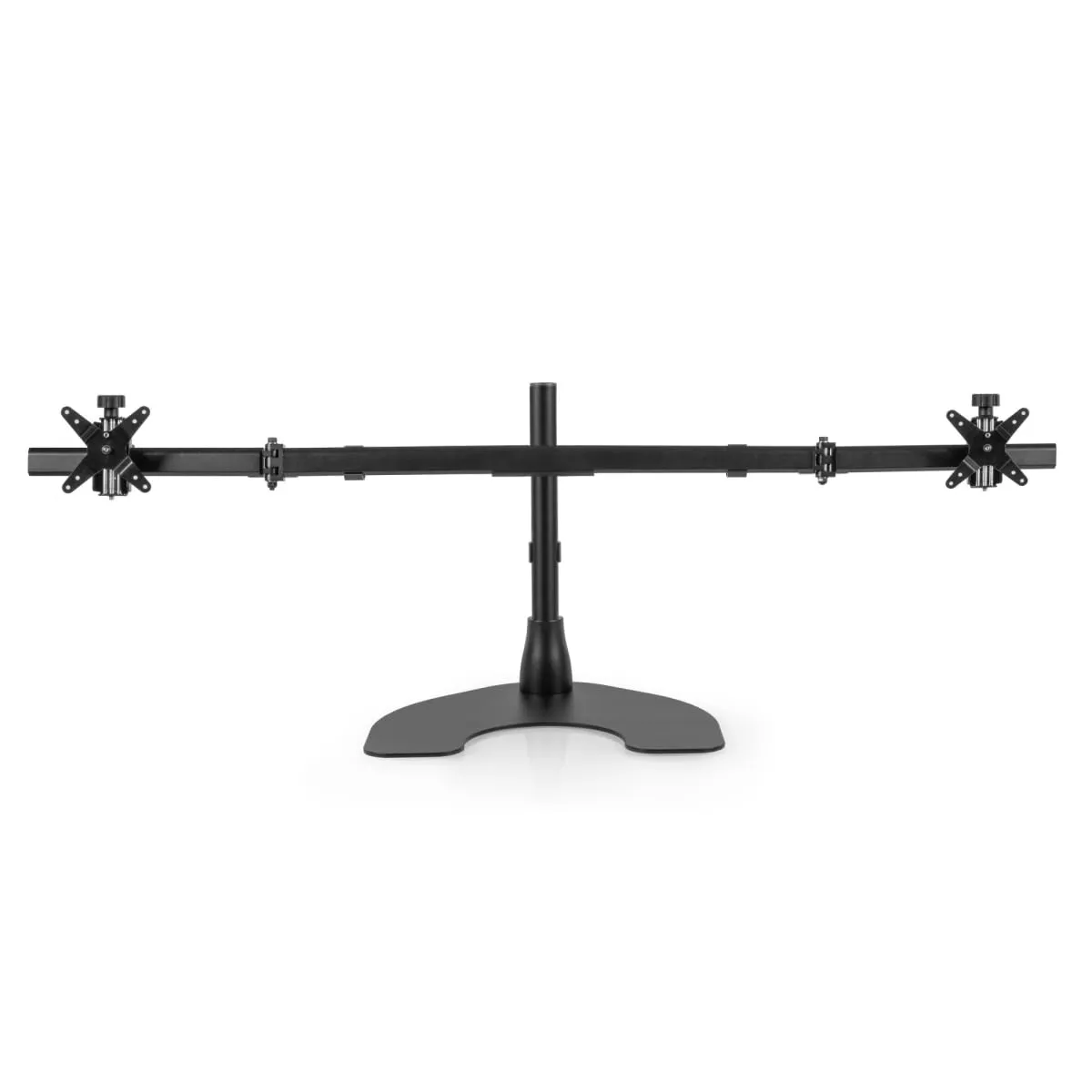 ErgoTech 100-D16-B02W — THIS DUAL DESK STAND SUPPORTS WIDESCREEN MONITORS UP TO 34" (25 LBS EACH). FEATU