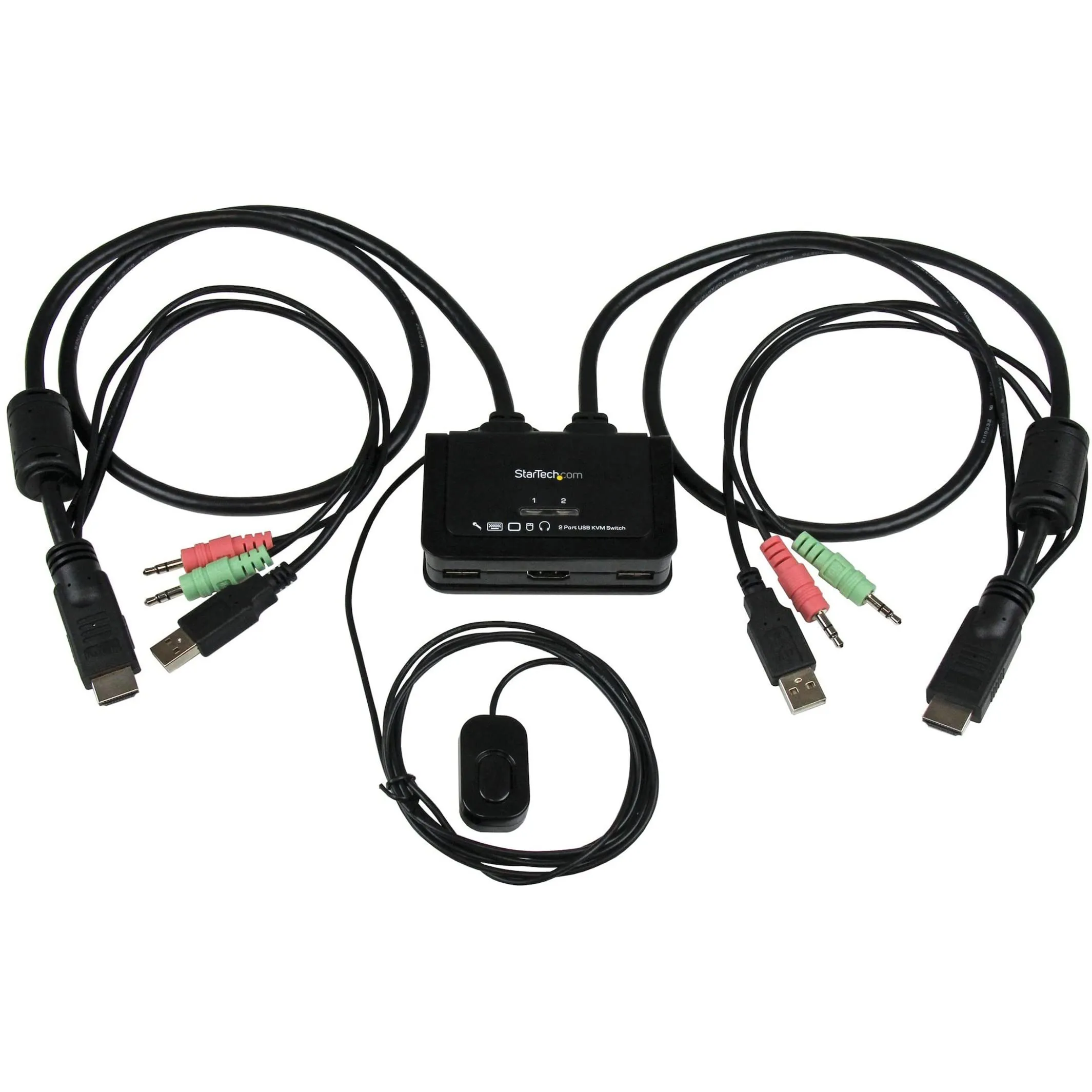 STARTECH SV211HDUA - CONTROL TWO HDMI , USB EQUIPPED PCS WITH A SINGLE MONITOR, K