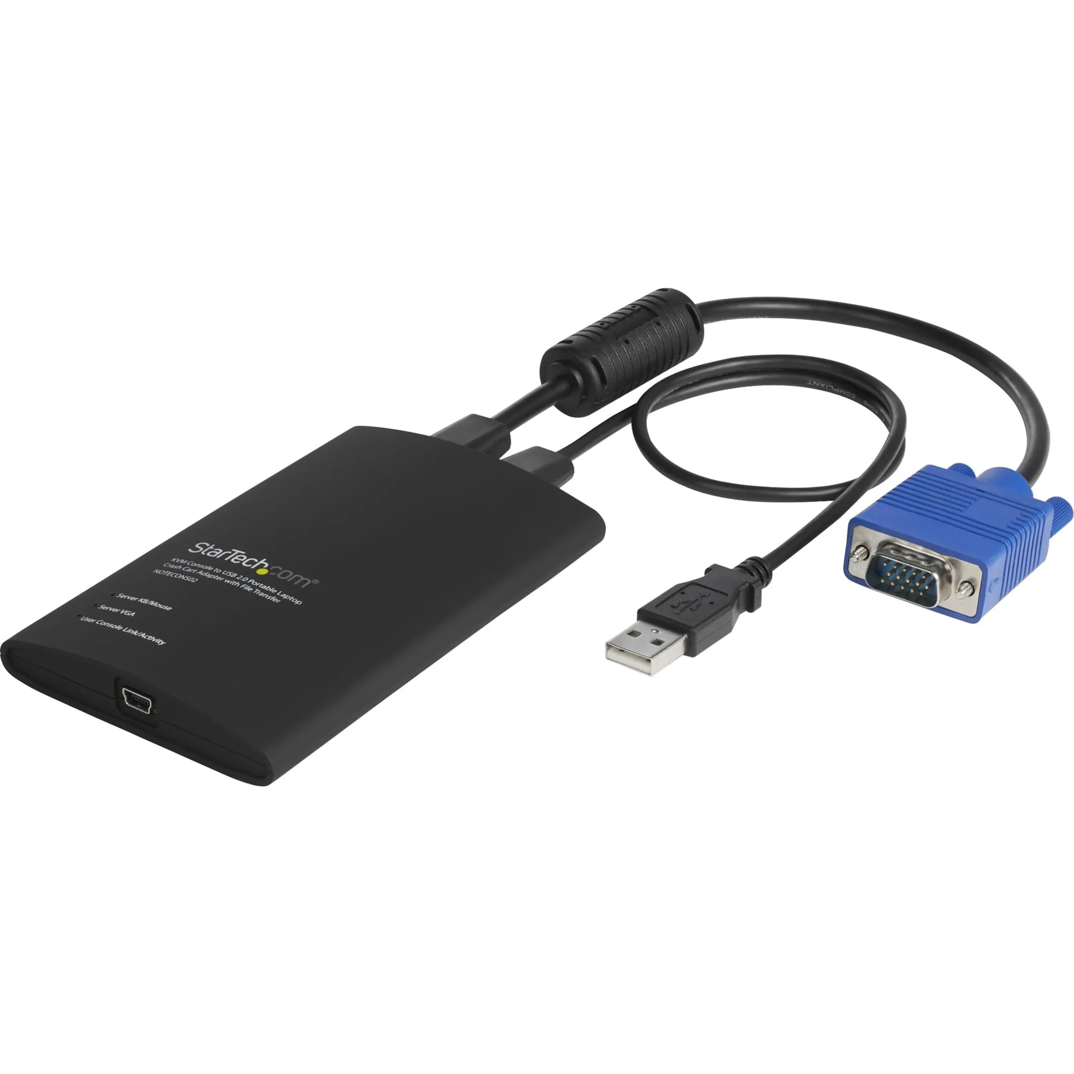 STARTECH NOTECONS02 — KVM ADAPTER ACCESSES ANY VGA AND USB SYSTEM - INSTANT BIOS-LEVEL CONTROL - VIDEO