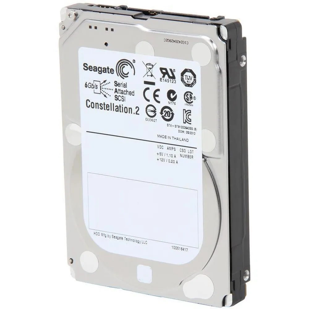 TD SOURCING ST91000640SS - SEAGATE 1TB SAS 7.2K RPM 6GBPS 2.5IN