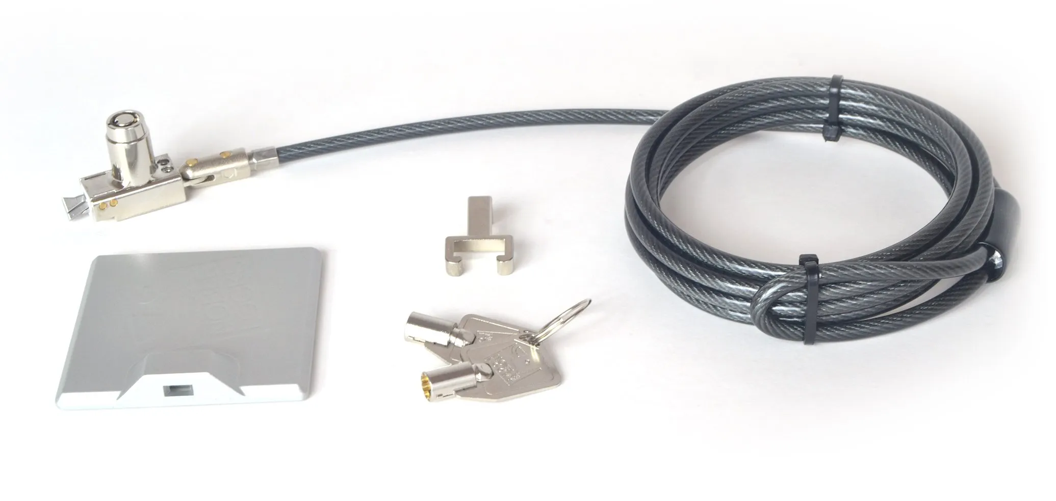 NOBLE SECURITY TZ54 — NOBEL UNIVERSAL WEDGE LOCK KIT THAT INCLUDES LOW PROFILE 3M ADHESIVE LOCK BRAKET