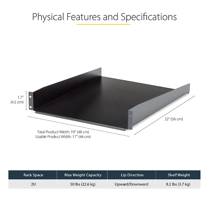 STARTECH-CABSHELF22