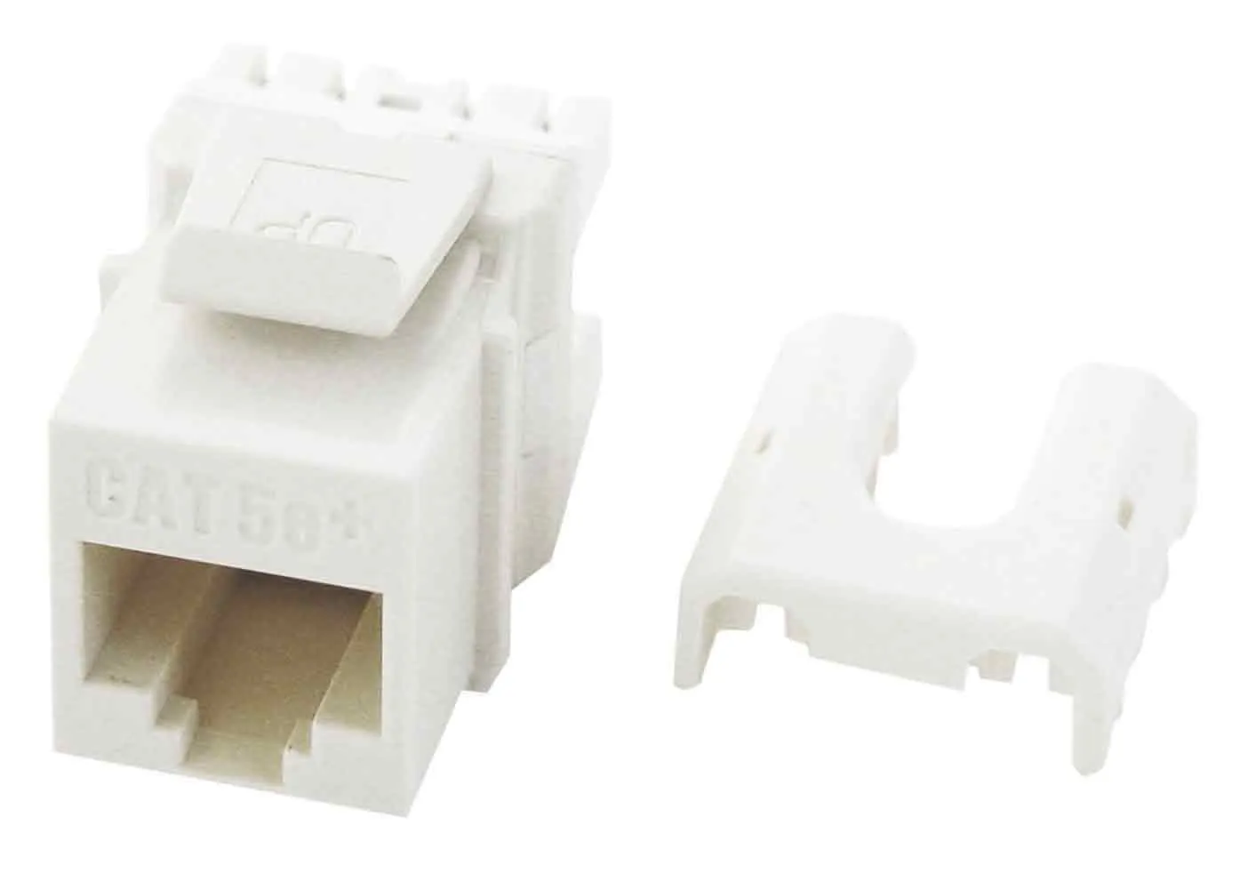 ONQ WP3475WH50 — KEY: BP50 CAT5E QC RJ45 T568 A/B KSTN WH