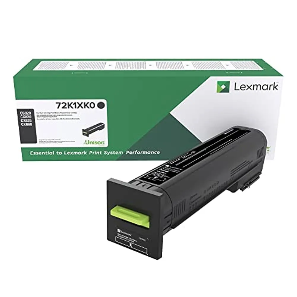 Lexmark 72K1XK0 — LEXMARK 72K1XK0 BLACK RETURN PROGRAM TONER CARTRIDGE