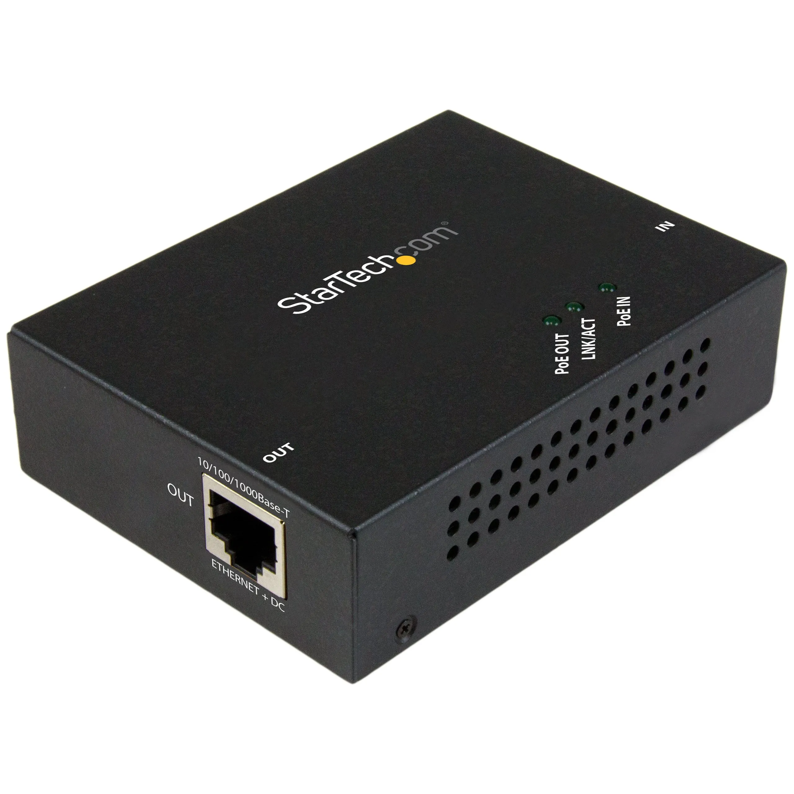 STARTECH POEEXT1GAT — 1 PORT GIGABIT POE+ EXTENDER 802.3AT/AF