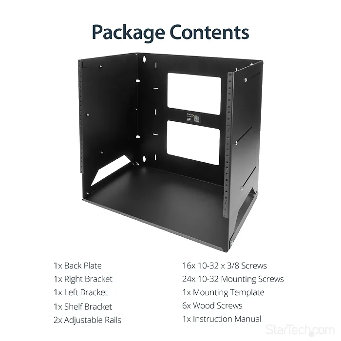 STARTECH-WALLSHELF8U