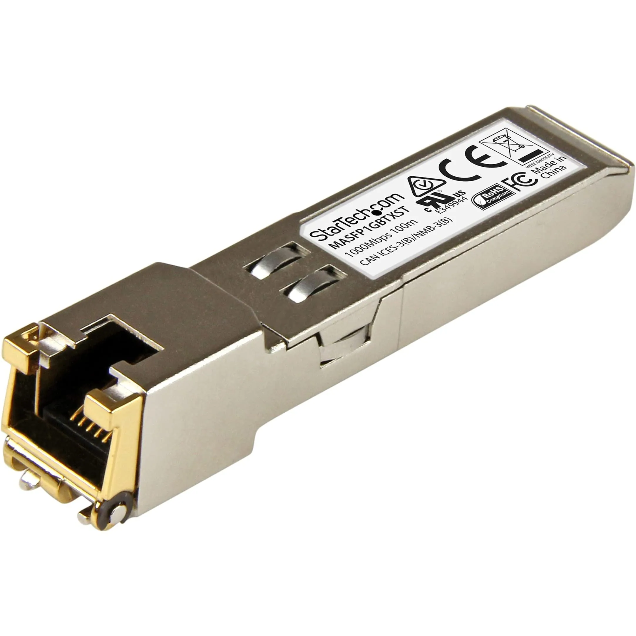 STARTECH MASFP1GBTXST — MA SFP 1GB TX Compatible SFP