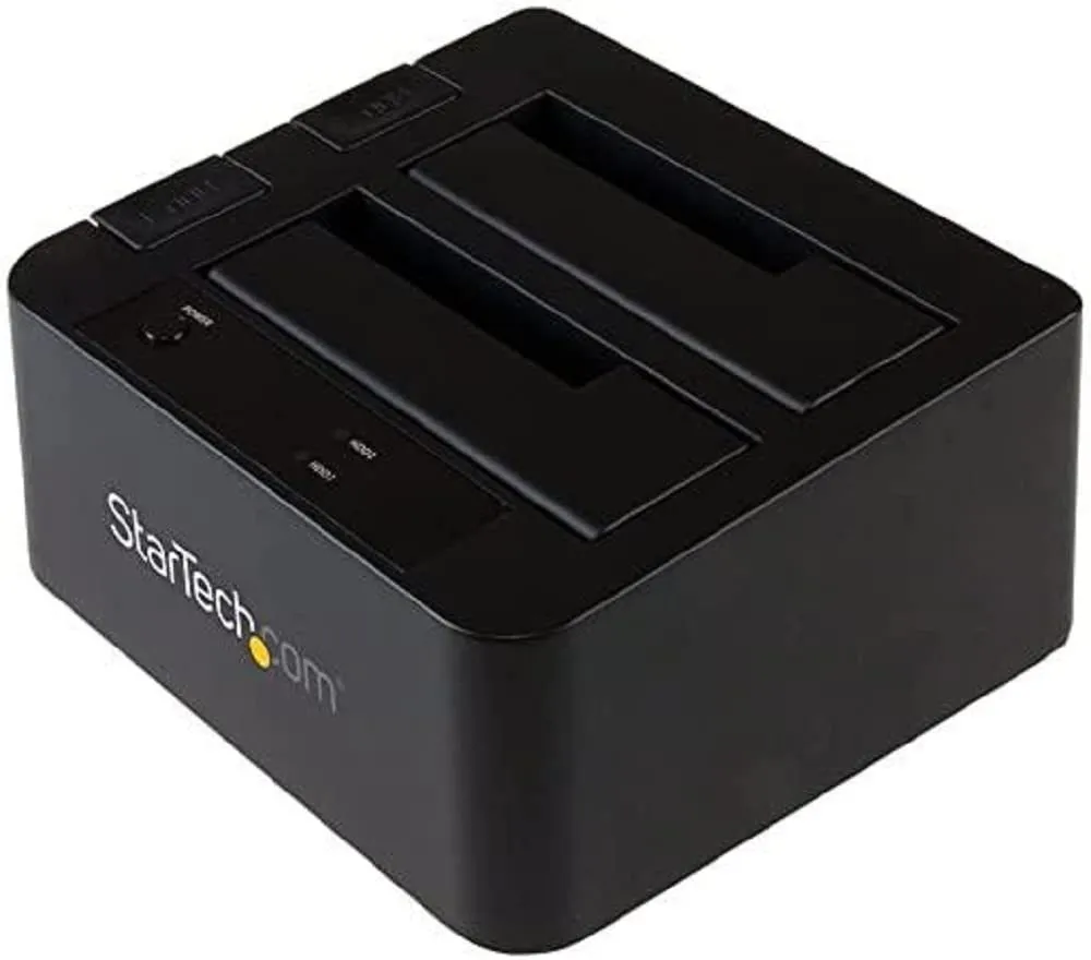 STARTECH SDOCK2U313 - DUAL-BAY HARD DRIVE DOCK FOR 2.5  3.5 SATA DRIVES; SATA III 