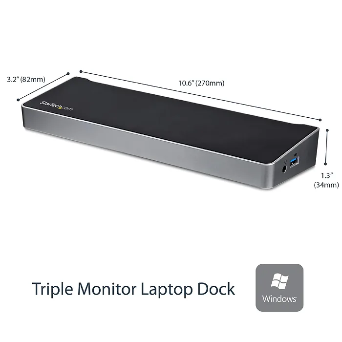 STARTECH-USB3DOCKH2DP