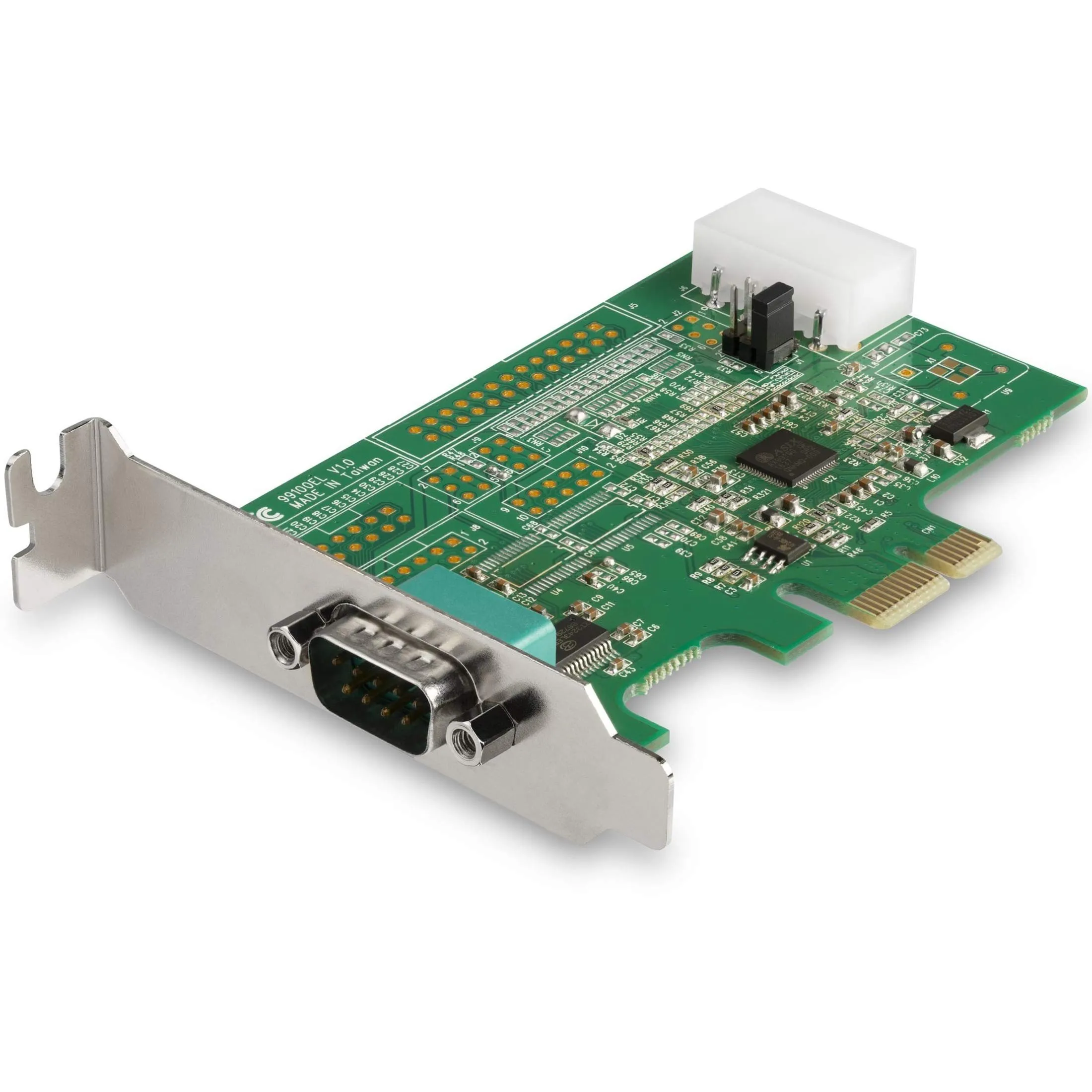 STARTECH PEX1S953LP — 1 PORT PCI EXPRESS RS232 SERIAL CONTROLLER CARD W/16950 UART/ASIX AX99100 - BI-D