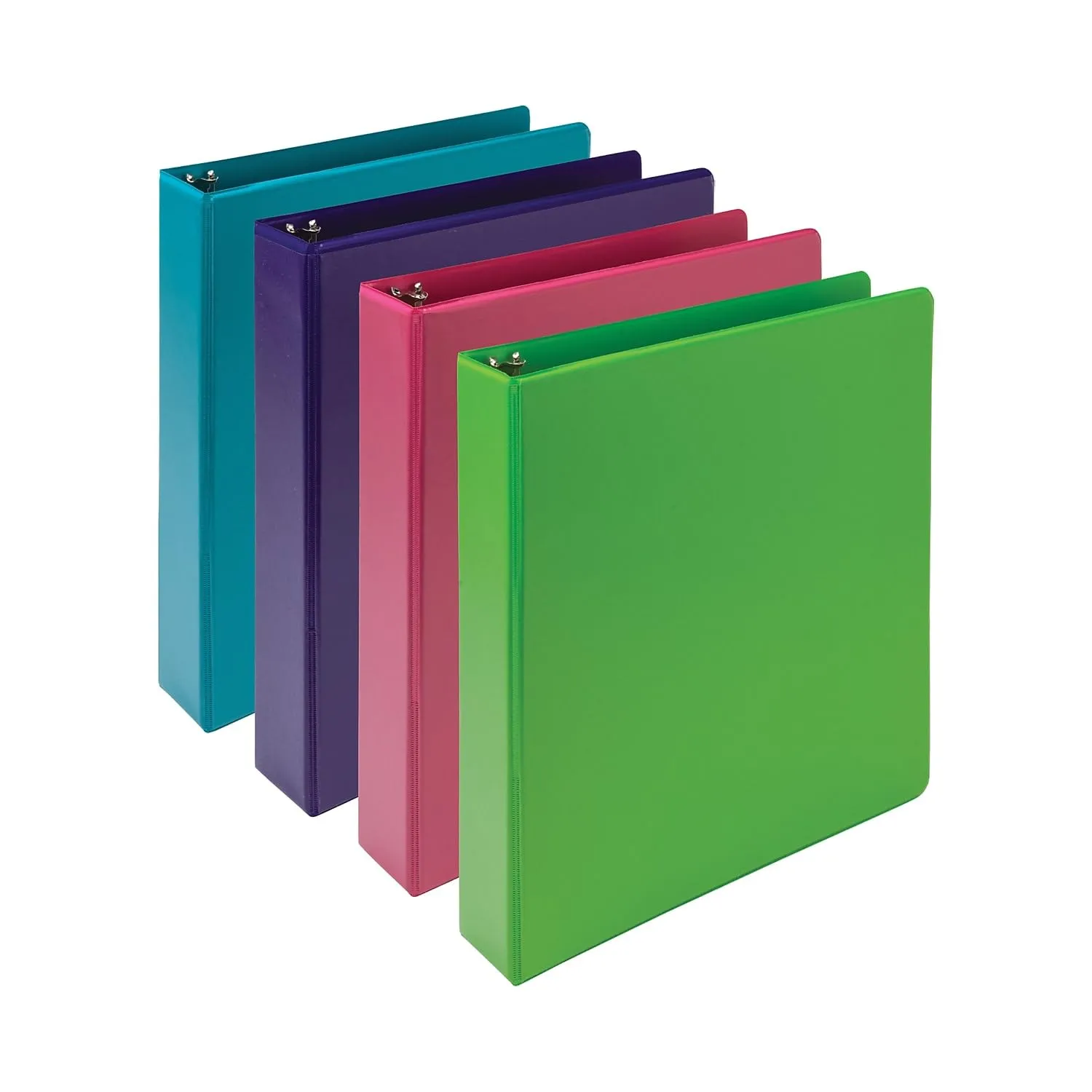 Samsill MP48659 — Sustainable Biobased 1.5" Round Ring Binders - 4 Pack