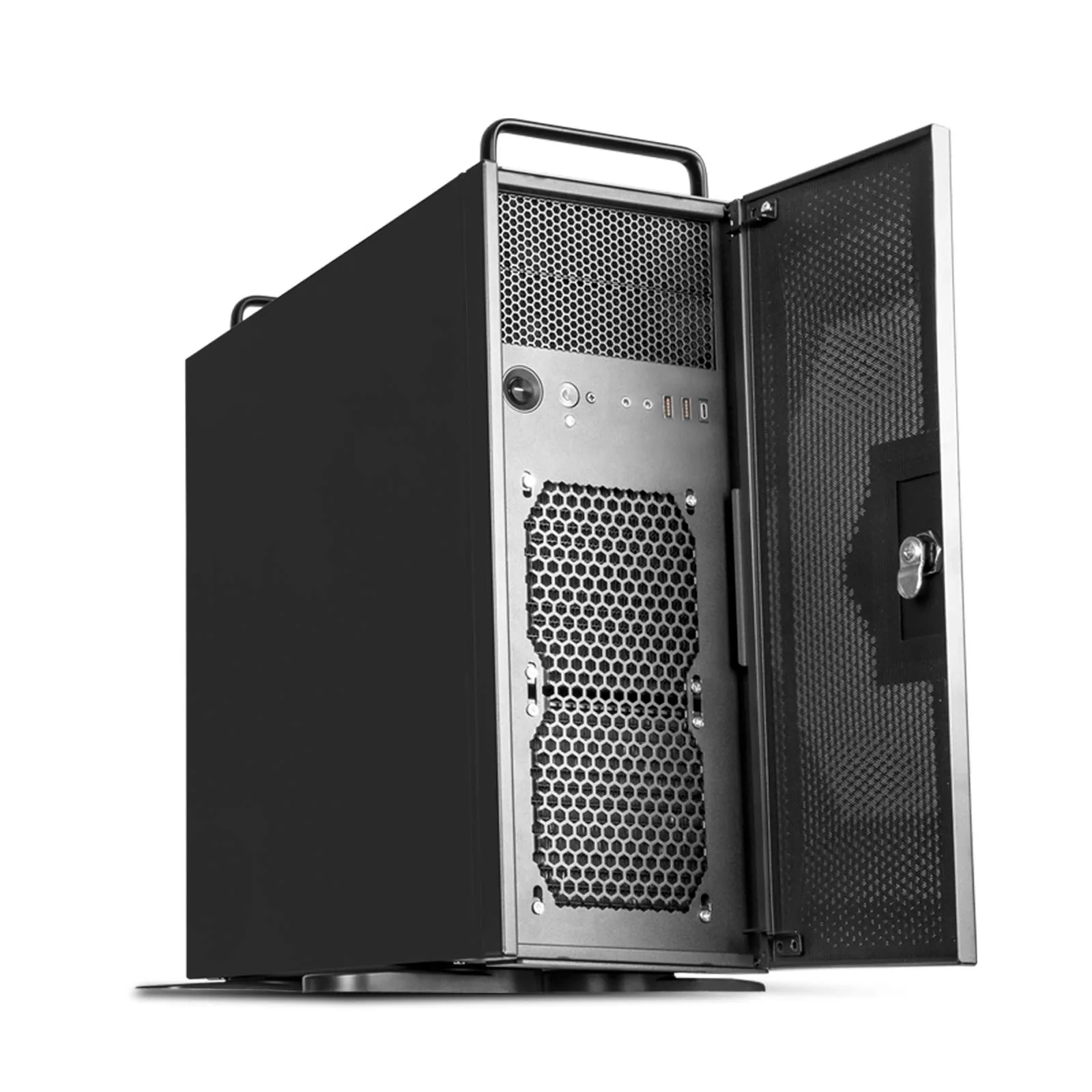 SilverStone RM42-502 - Silverstone CS RM42-502 4U Rackmount Case with Drive Bays