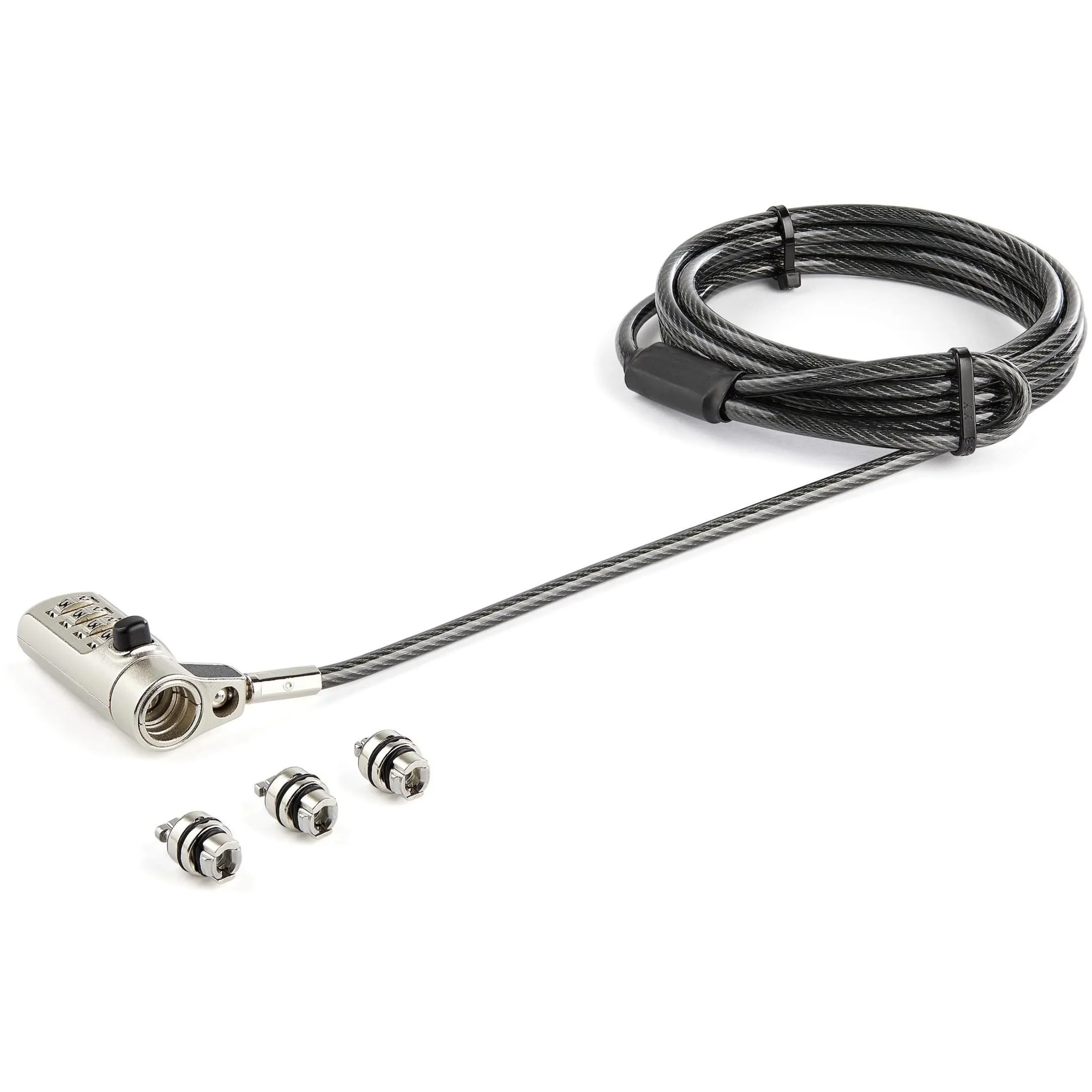 STARTECH LTULOCK4D — LAPTOP CABLE LOCK K-SLOT/NANO/WEDGE