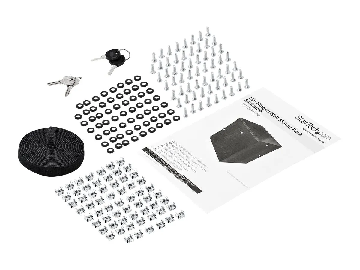 STARTECH RK1520WALHM - WALL-MOUNT SERVER RACK FOR RACKMOUNT EQUIPMENT - DATA RACK F