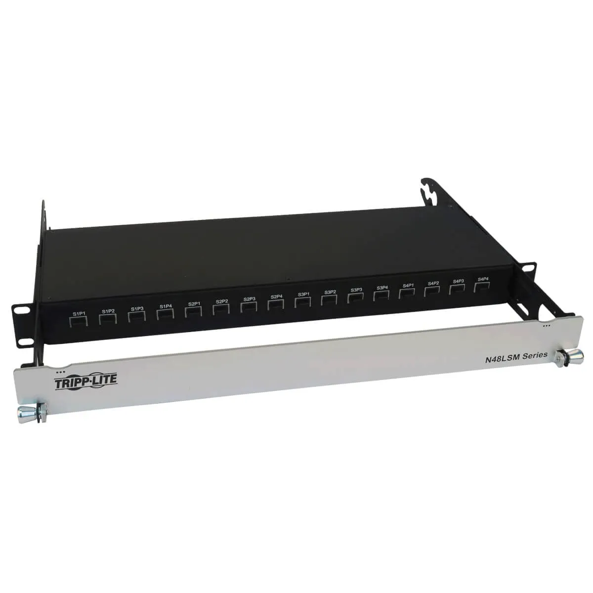 Tripp Lite N48LSM-16X16 - 16x16 MPO Fiber Optic Patch Panel for MMF Connections