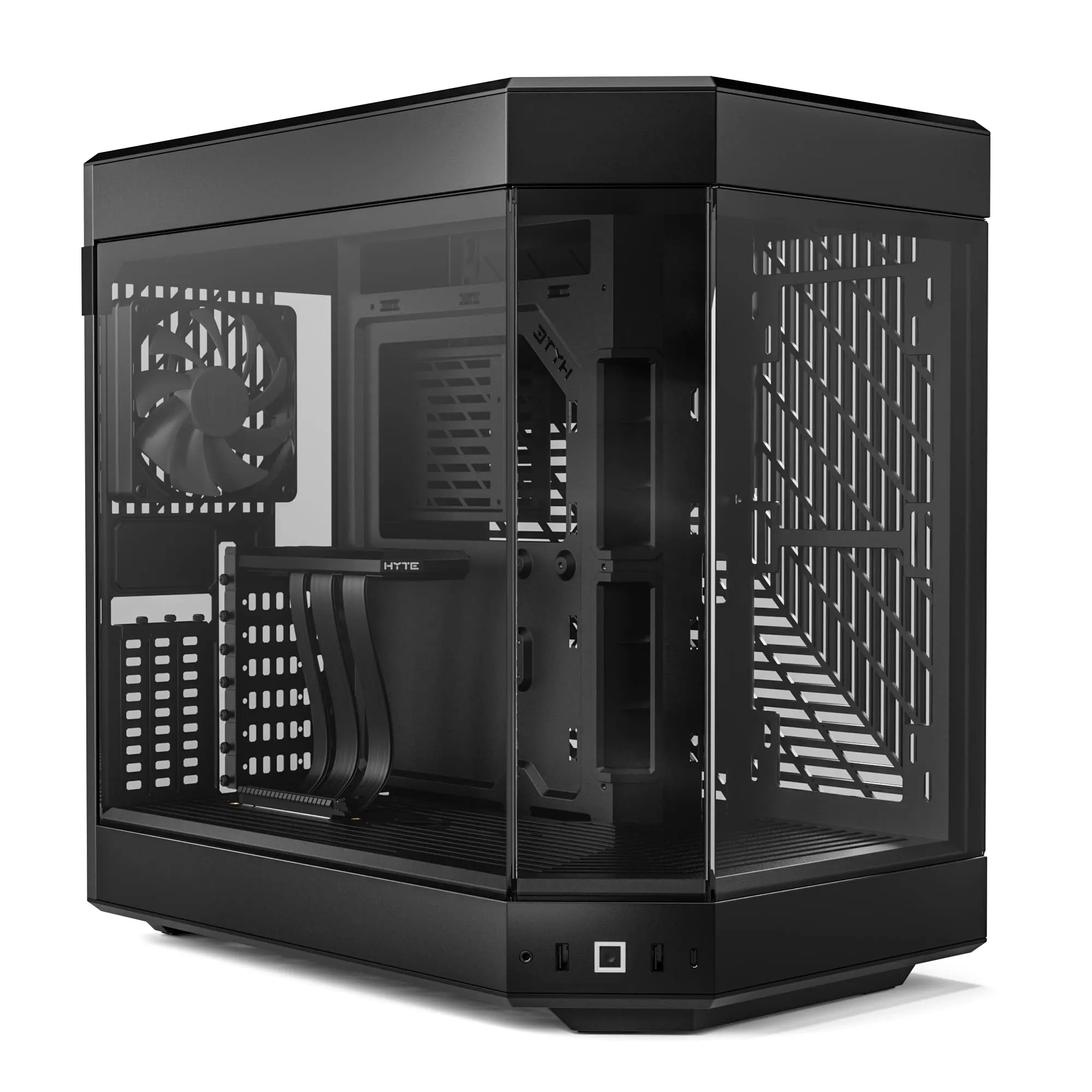 HYTE CS-HYTE-Y60-B - HYTE Y60 Mid-Tower ATX Computer Case with Tempered Glass