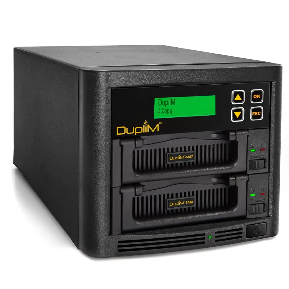 DupliM 140104 - DupliM AC 140104 1:1 SSD HDD Duplicator SATA IDE & HD Saniti