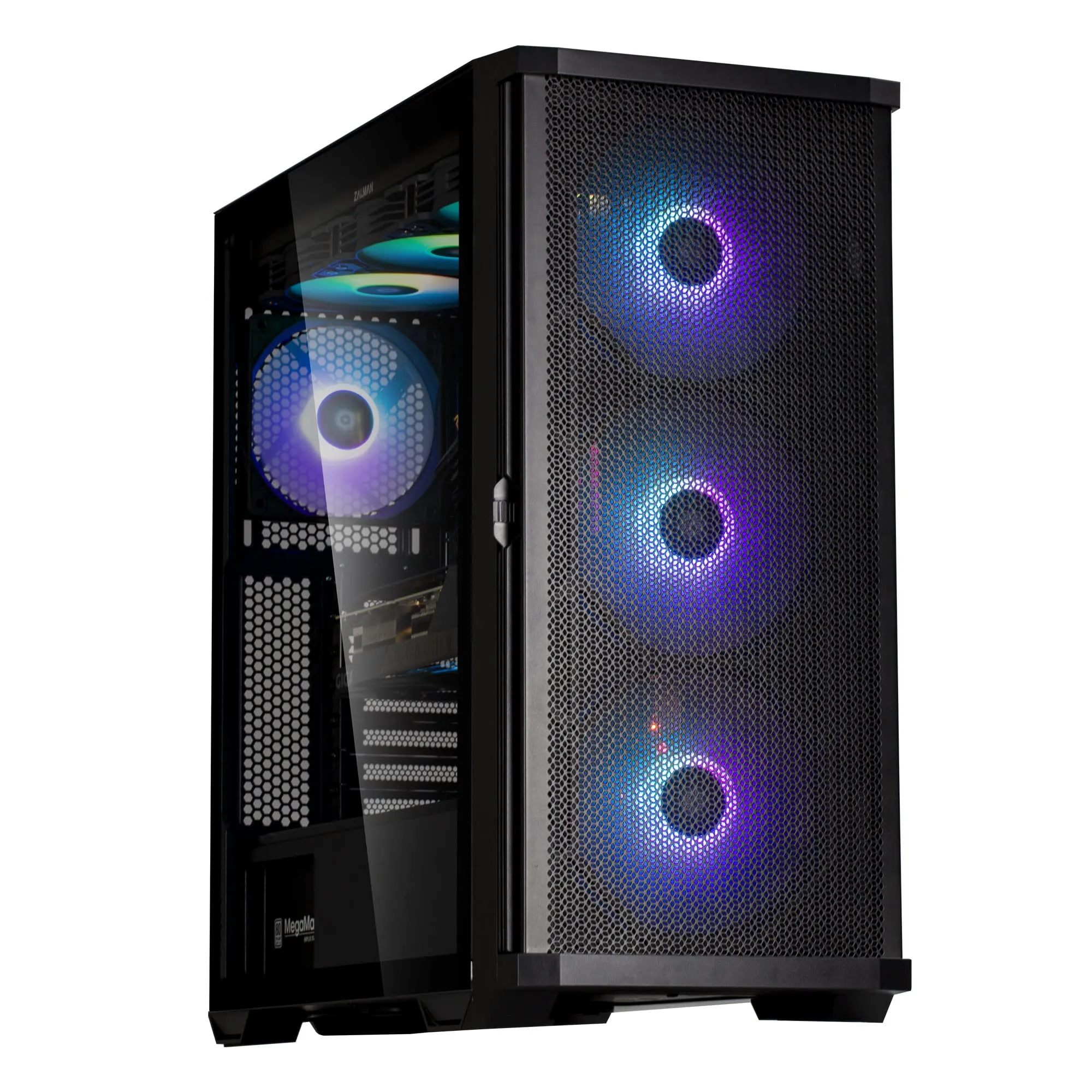 Zalman Z10 PLUS - Zalman Z10 PLUS Mid Tower ATX Case with Advanced Cooling