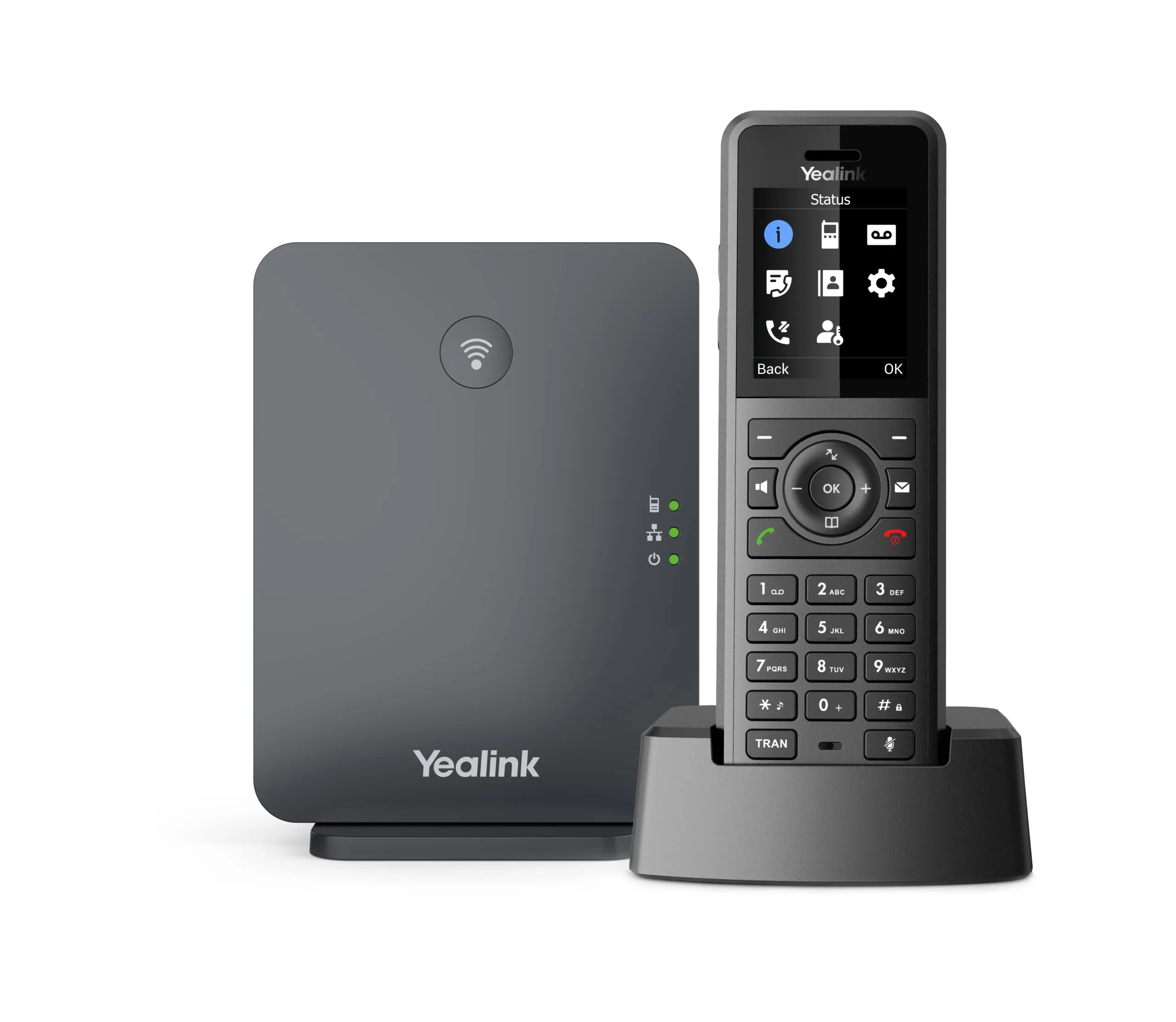 Yealink W77P — Yealink W77P DECT IP Phone with 1.8" Color Screen