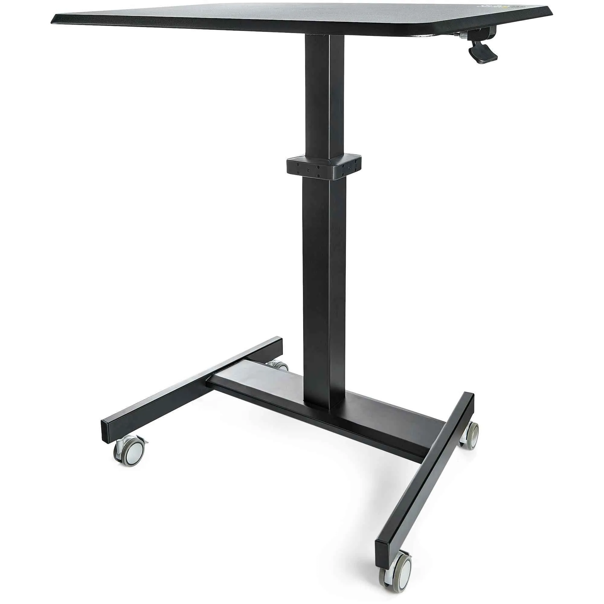 STARTECH STSCART2 - Adjustable Mobile Standing Desk for Home and Office
