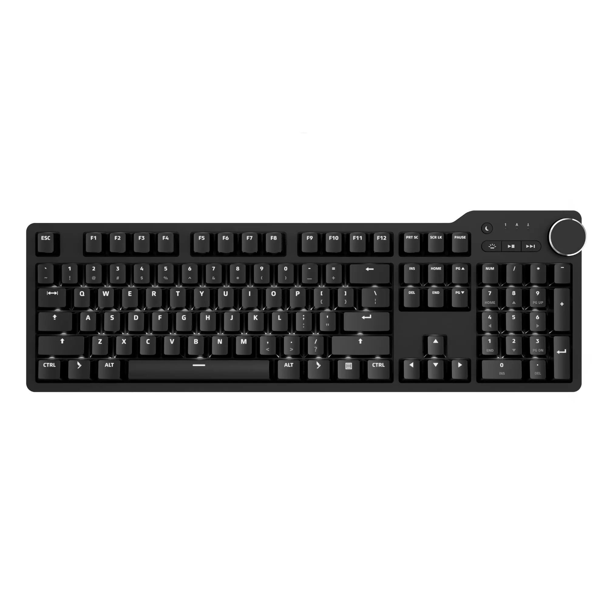 DAS KEYBOARD DK6ABSLEDMXCLIUSX - DAS KEYBOARD 6 PROFESSIONAL WITH CHERRY MX BLUE SWITCHES