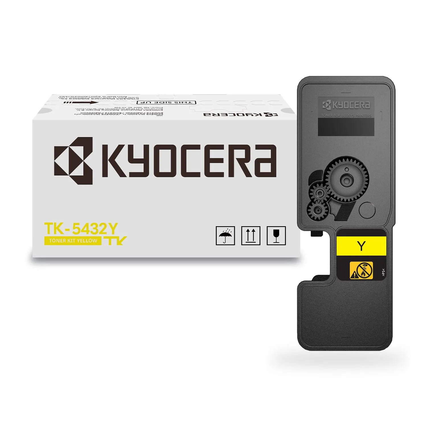 KYOCERA KYO1T0C0AAUS1 — Kyocera (TK-5432Y) Yellow Toner Cartridge (1250 Yield)