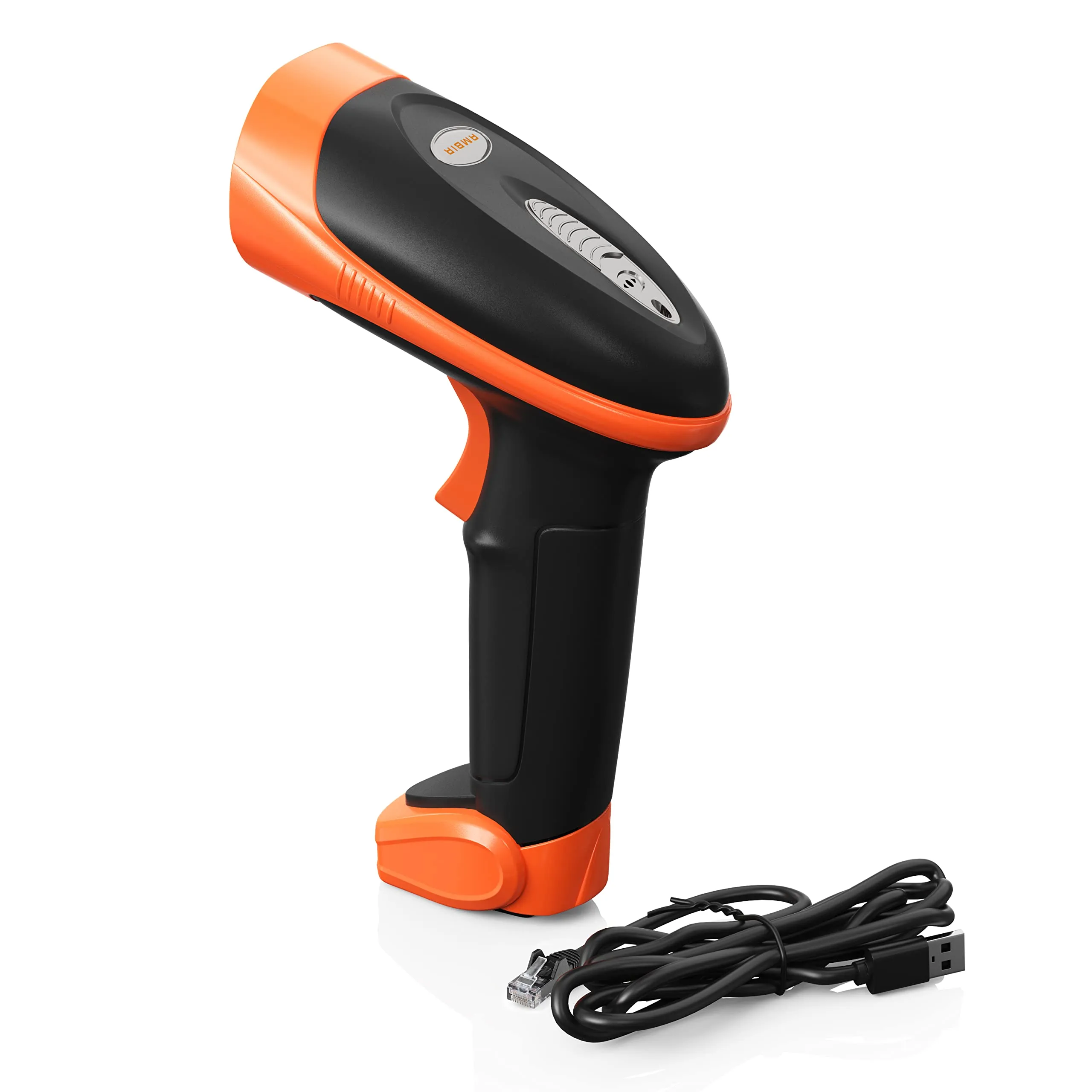 Ambir Technology BR100-BL - BR100 USB Barcode Scanner - Reliable Black Design