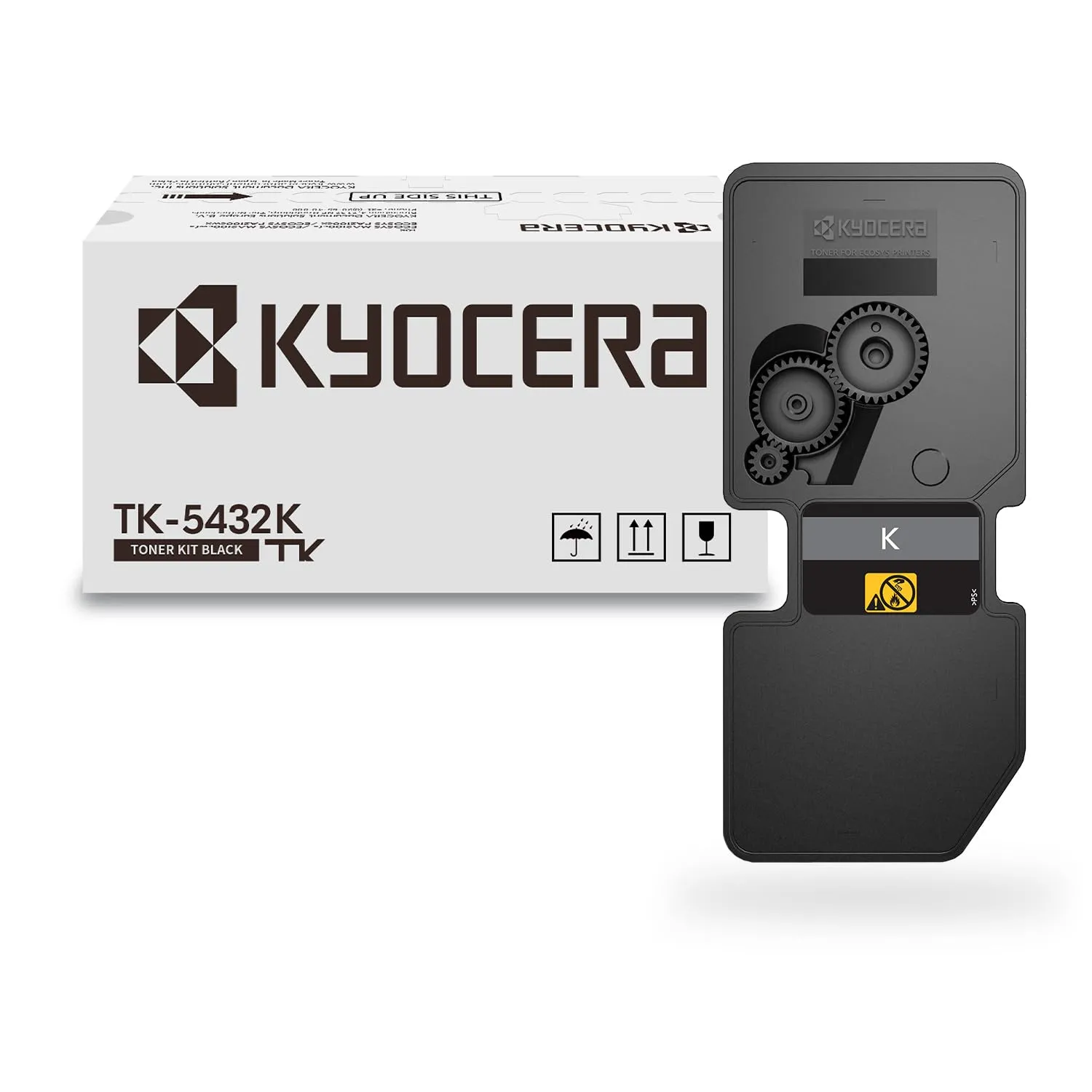 KYOCERA KYO1T0C0A0US1 — Kyocera (TK-5432K) Black Toner Cartridge (1250 Yield)