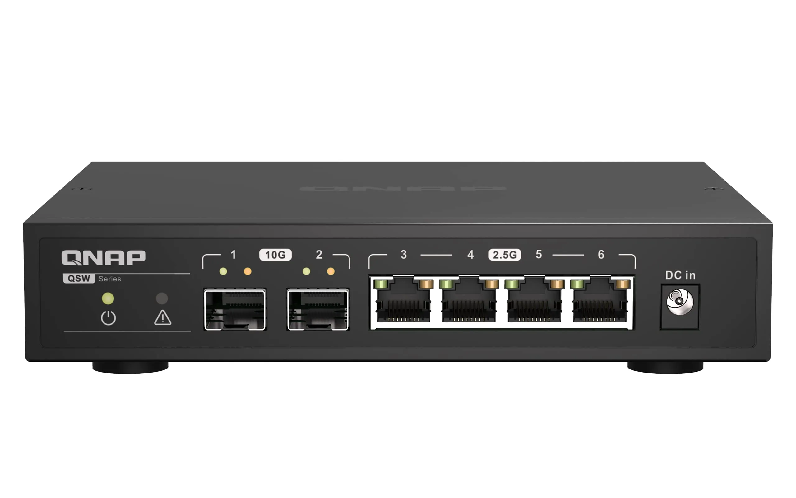 QNAP QSW-2104-2S-A-US — QNAP DESKTOP QSW-2104-2S-US, UNMANAGED SWITCH, 4 P