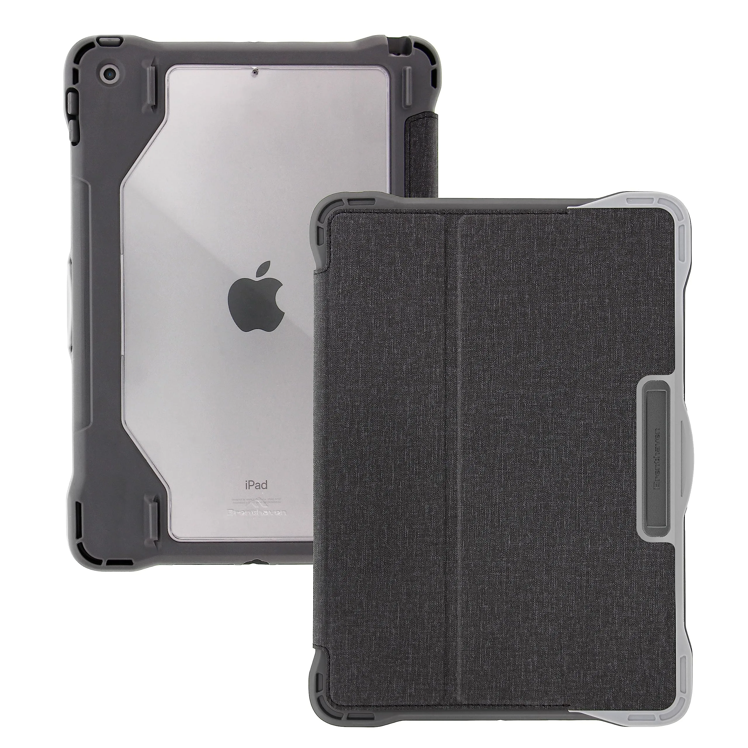 BRENTHAVEN 2902 — EDGE FOLIO 10.2 7/8/9TH GEN W/ NAMEPLATE - GRAY CRUMPLE ZONE CORNERS ABSORB AND
