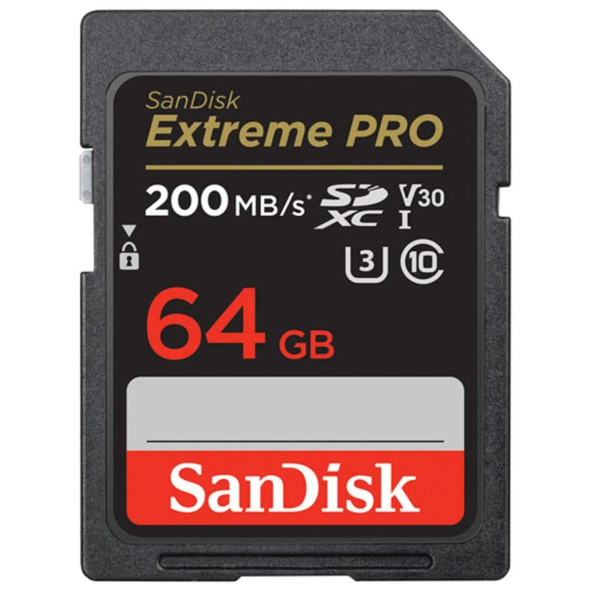 Western Digital SDSDXXU-064G-ANCIN — SANDISK EXTREME PRO SDXC MEMORY CARD, 64GB, UHS-I
