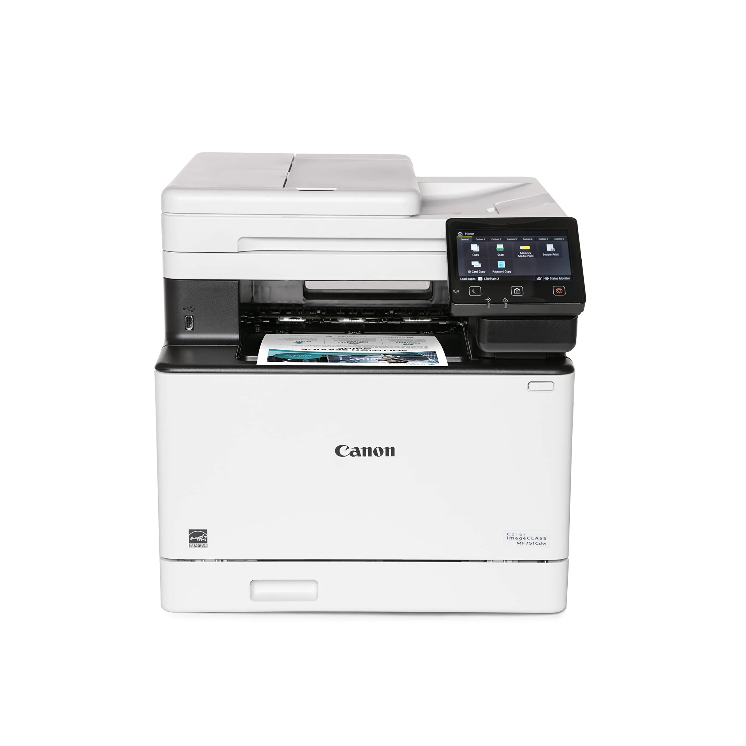 CANON CNM5455C015 — Canon ImageClass MF751Cdw MultiFunction Wireless Color Laser Printer 5455C015