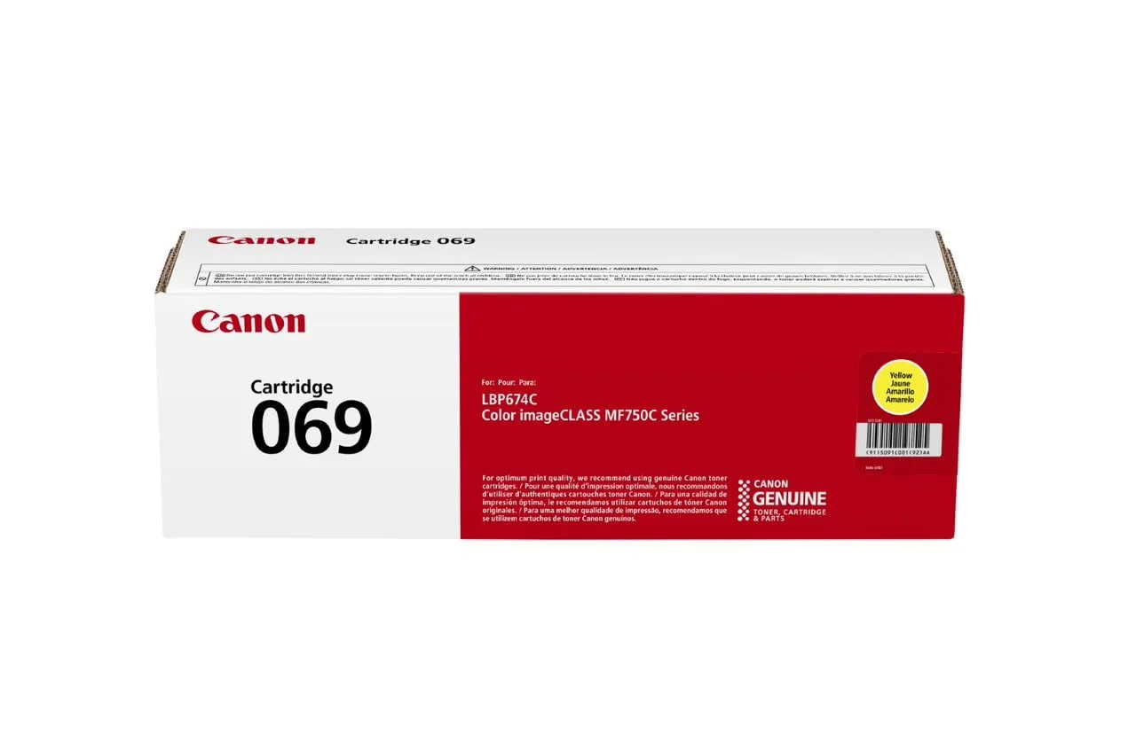 CANON CNM5091C001 - Canon (069) Yellow Cartridge (1900 Yield)
