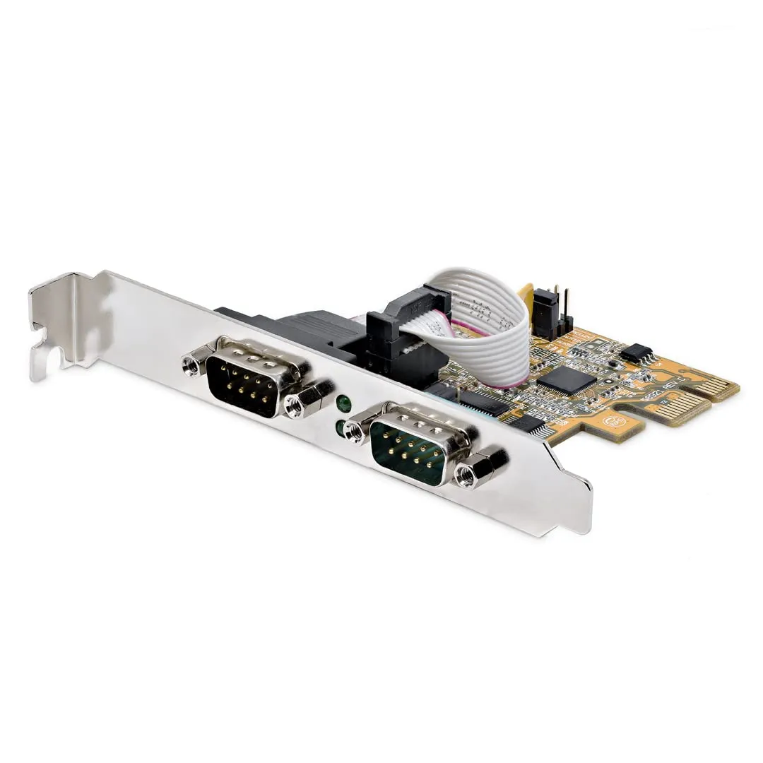 STARTECH 21050-PC-SERIAL-LP — CONNECT SERIAL RS232 (DB9) DEVICES WITH THIS PC SERIAL CARD. SUPPORTS 16C1050 UA