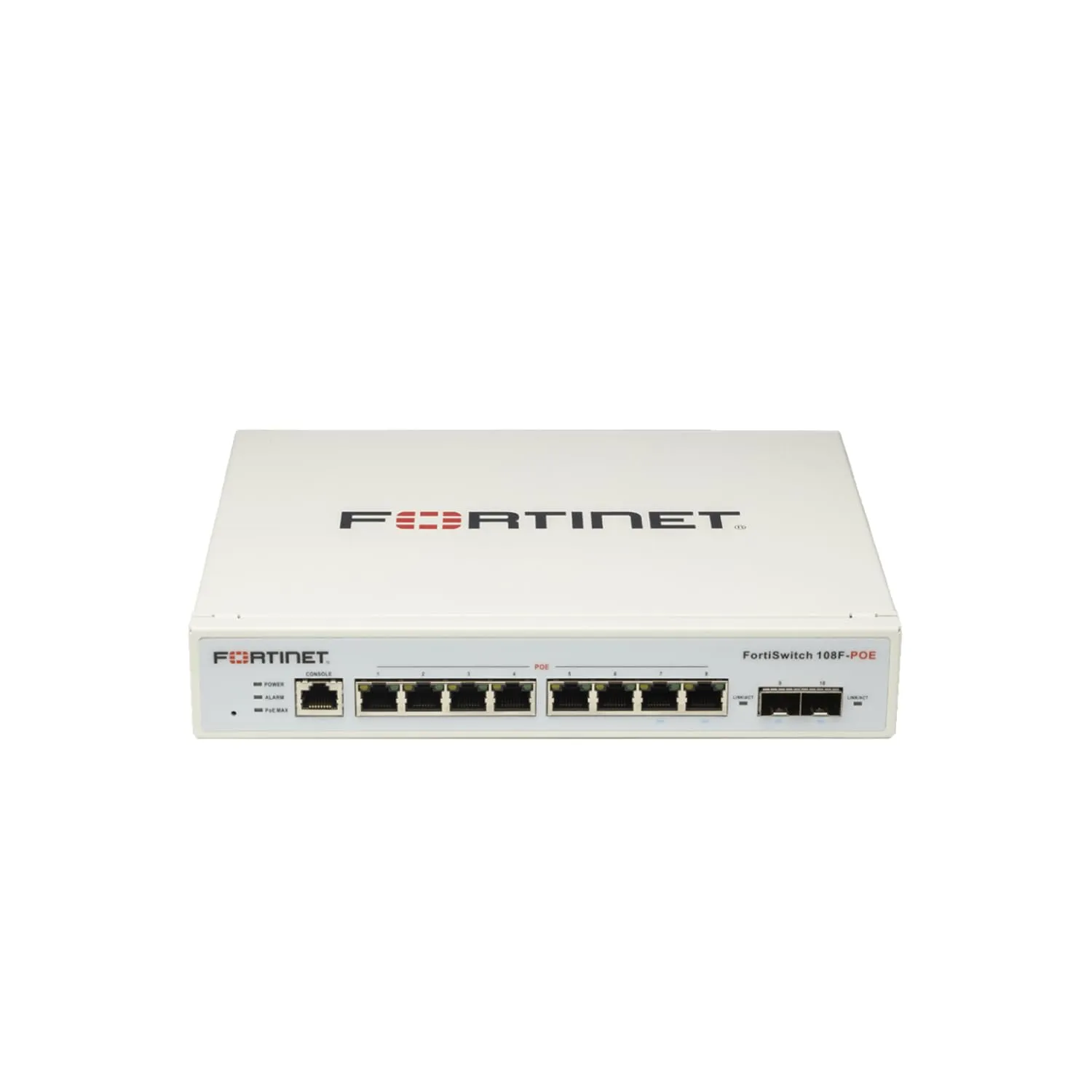 Fortinet FS-108F-POE — SWITCH - FORTISWITCH 108F-POE - DESKTOP - WIRED - 1GBPS - NETWORKING / PORTS QTY