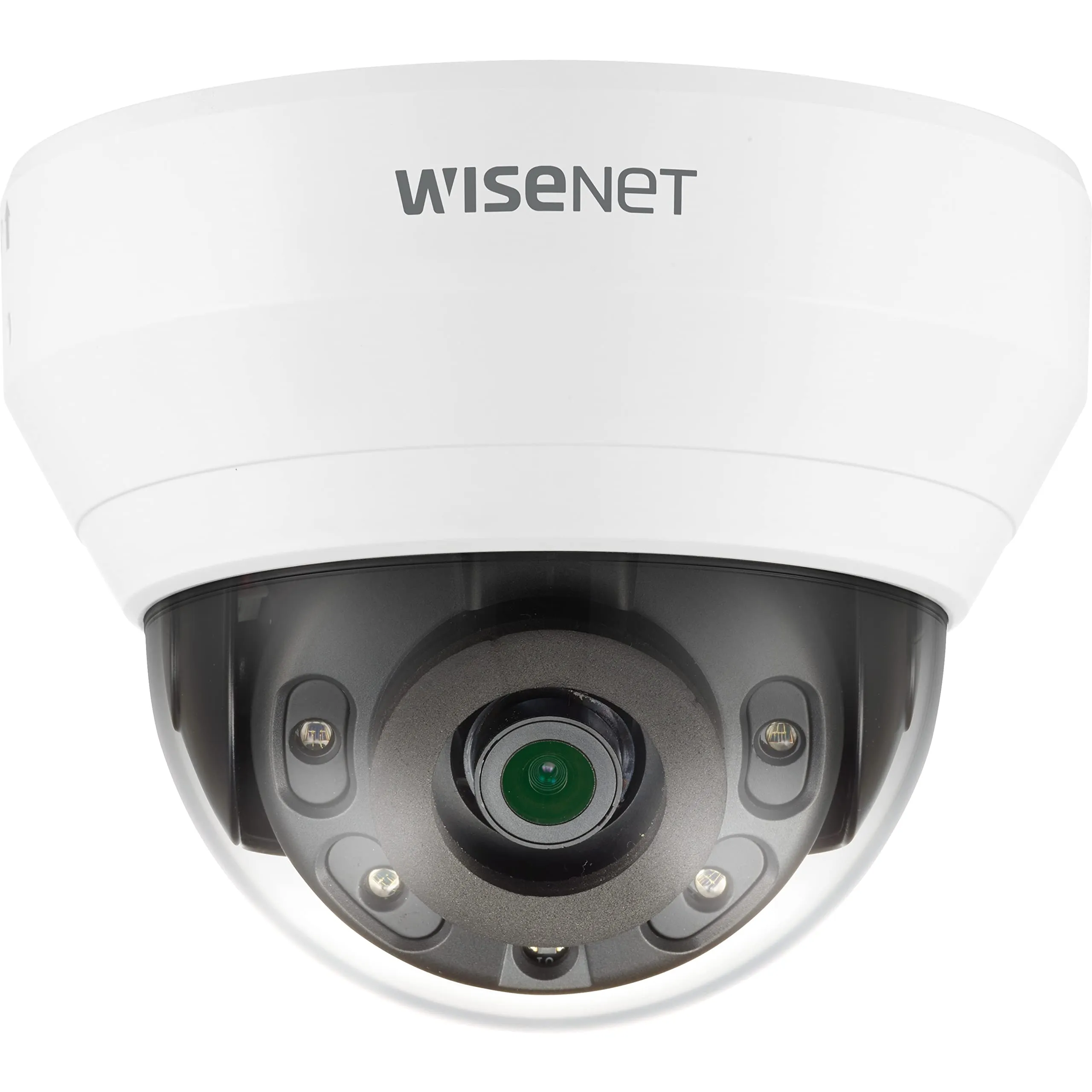 Hanwha QNV-7012R — WISENET Q NETWORK OUTDOOR VANDAL DOME CAMERA, 4MP @30FPS, 2.8MM FIXED FOCAL LENS