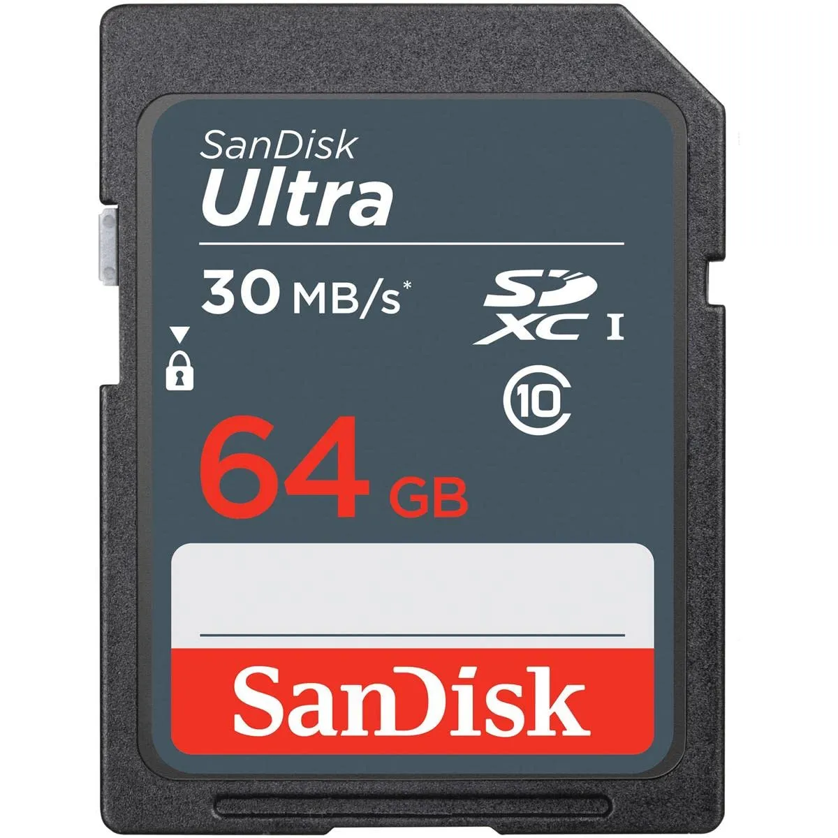 Western Digital SDSDUNB-064G-AN6IN — SanDisk Ultra 64GB Class 10 UHS-I SDXC Memory Card