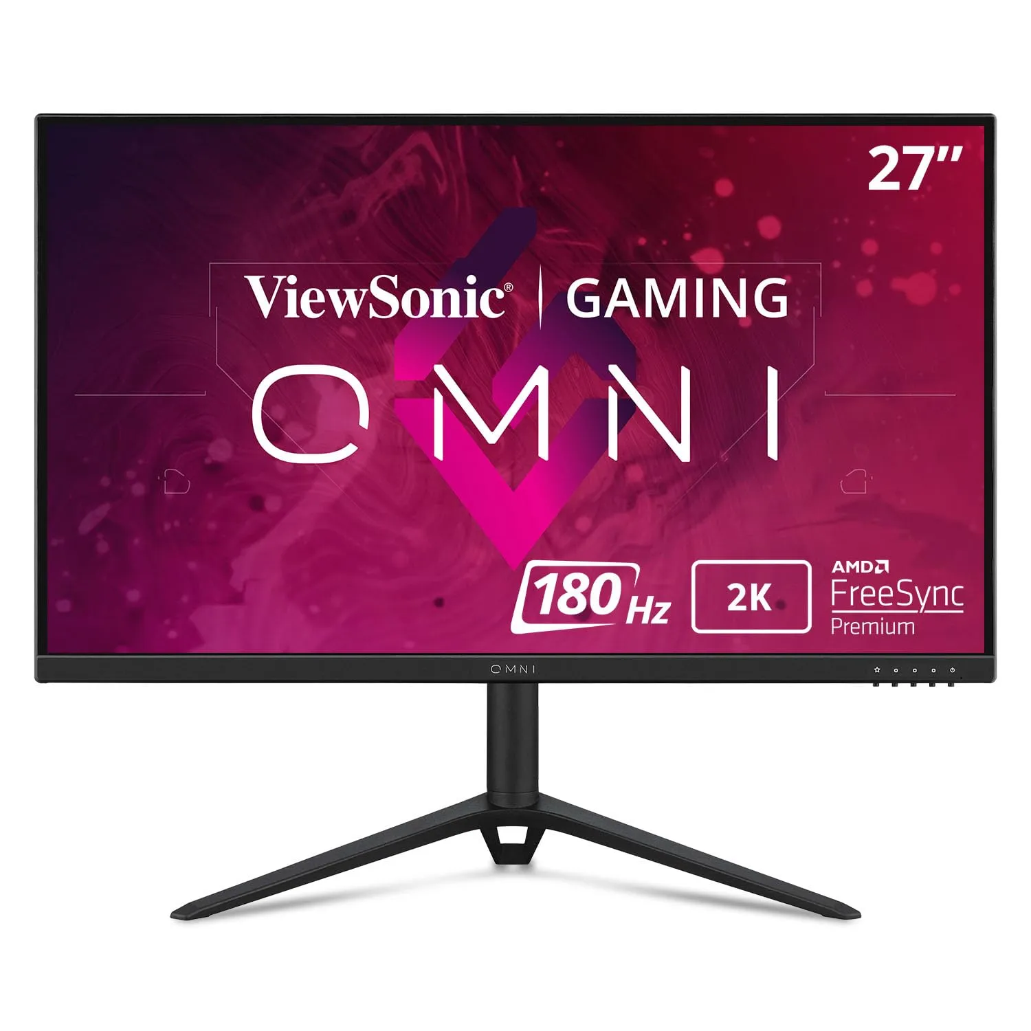 VIEWSONIC VX2728J-2K — 27IN OMNI 1440P 1MS 165HZ IPS ERGONOMIC GAMING MONITOR WITH FREESYNC PREMIUM.