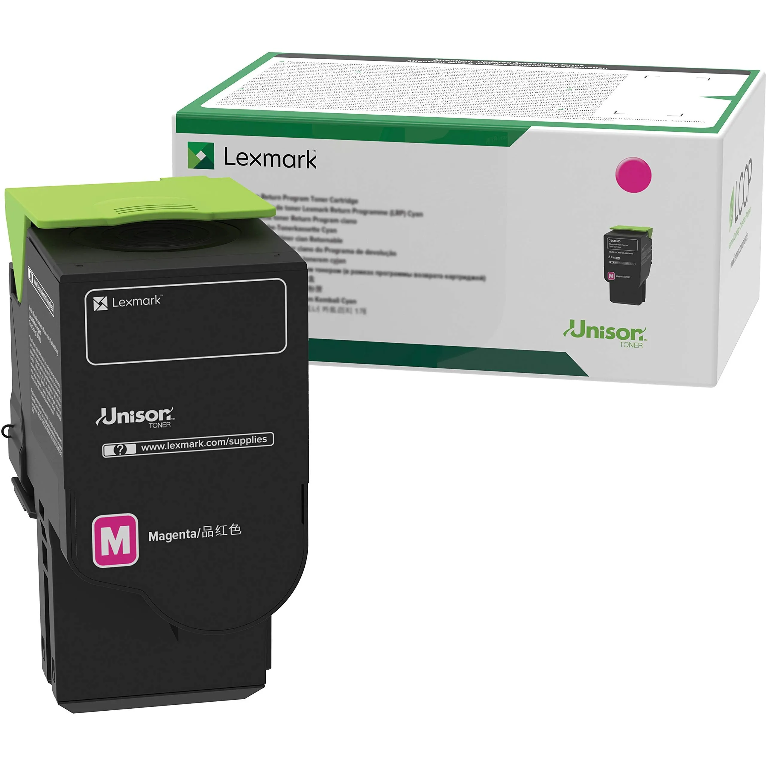 Lexmark 81C0XMG — LEXMARK CX735 MAGENTA RETURN PROGRAM 16.2K TONER CARTRIDGE GSA