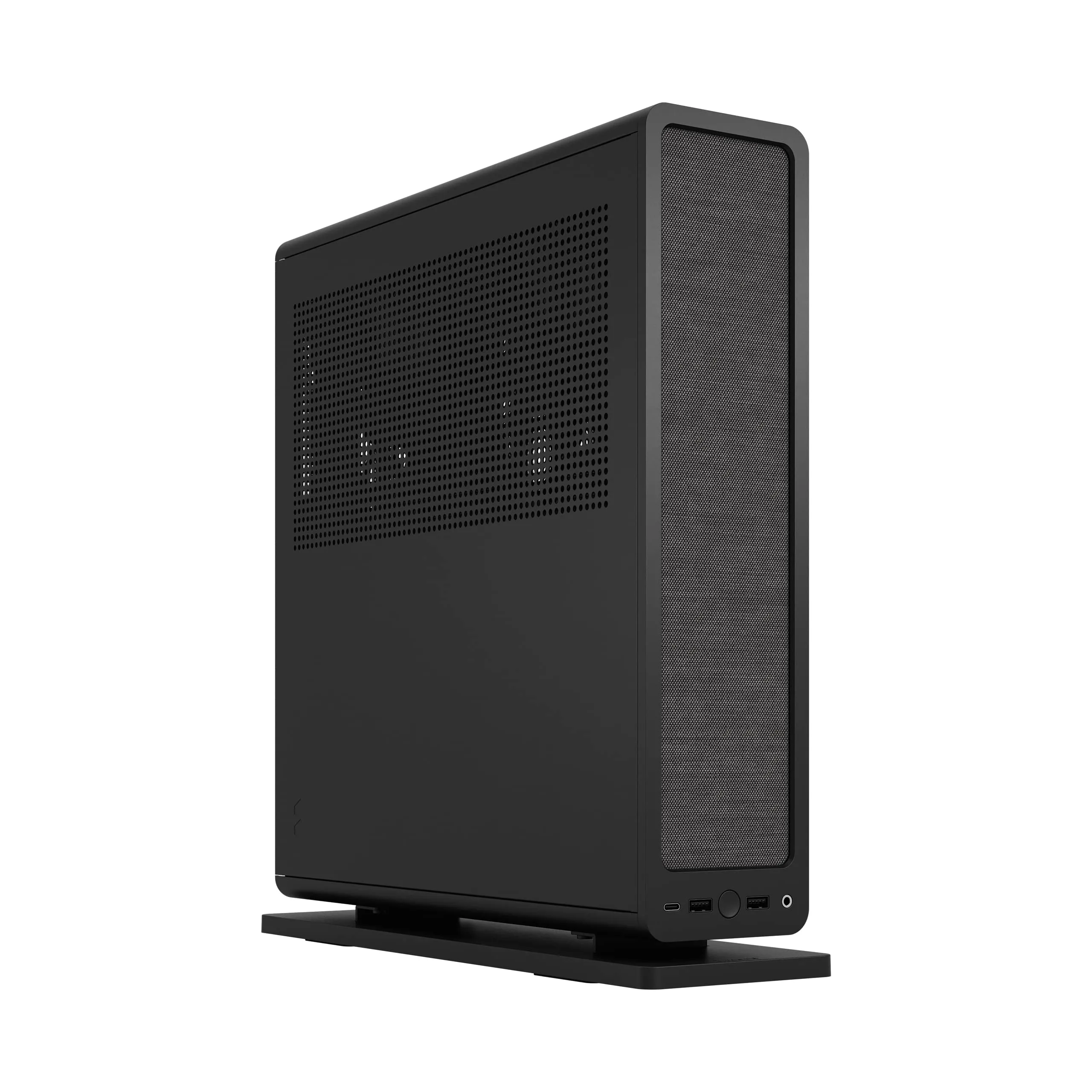Fractal Design FD-C-RID1N-11 — Fractal Design Ridge Black mITX Slim Case
