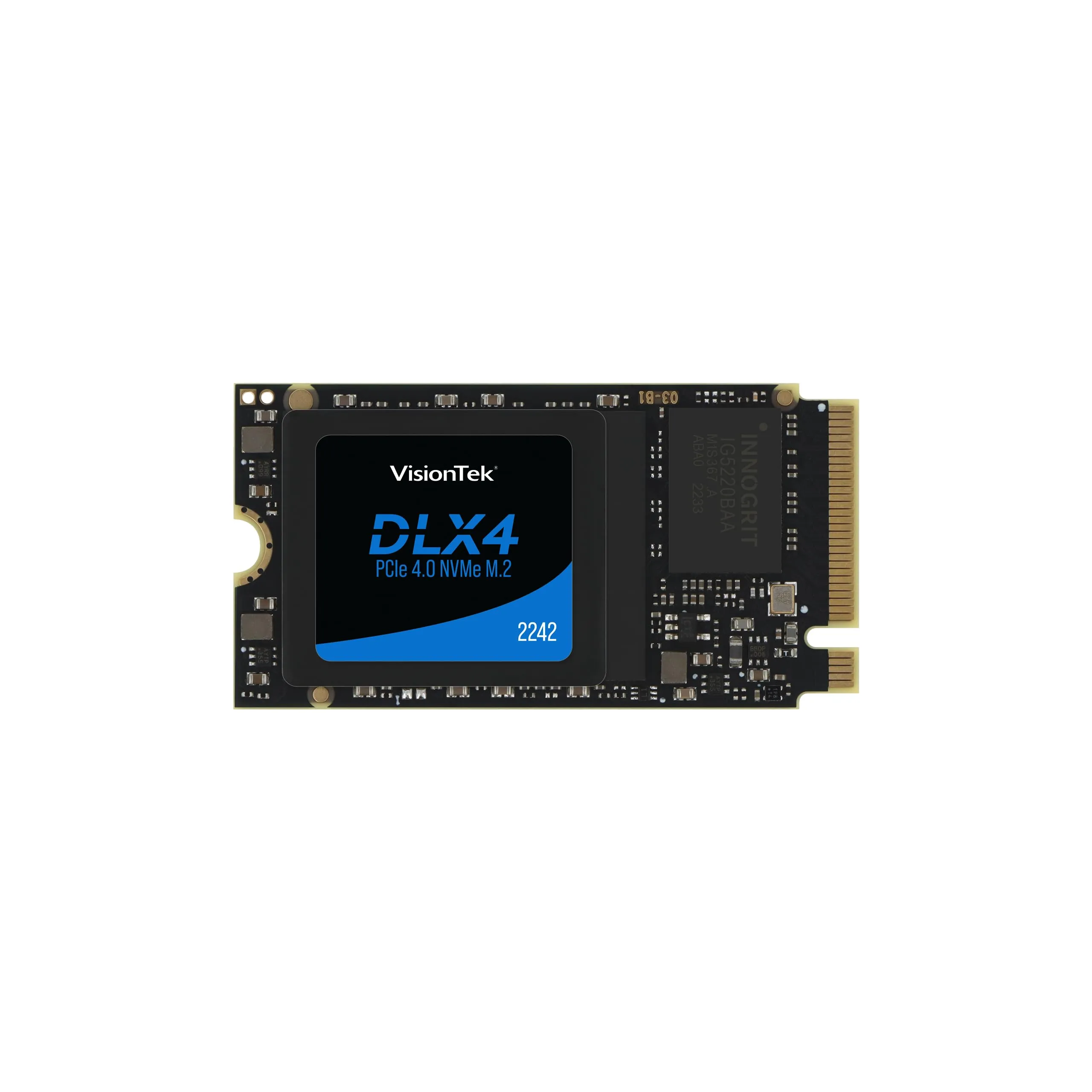 Visiontek 901562 — 1TB NVMe M.2 2242 Solid State Drive - PCIe Gen4